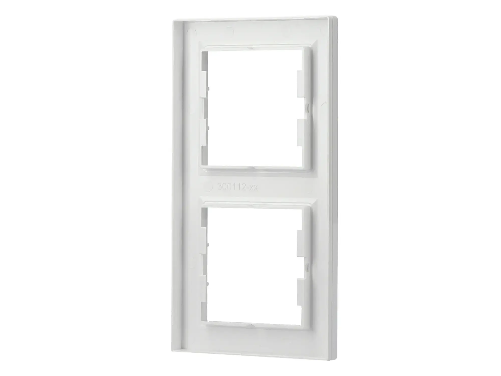 Schneider Electric EPH5810221D 2-Gang Frame Vertical, white, Asfora (img_015)