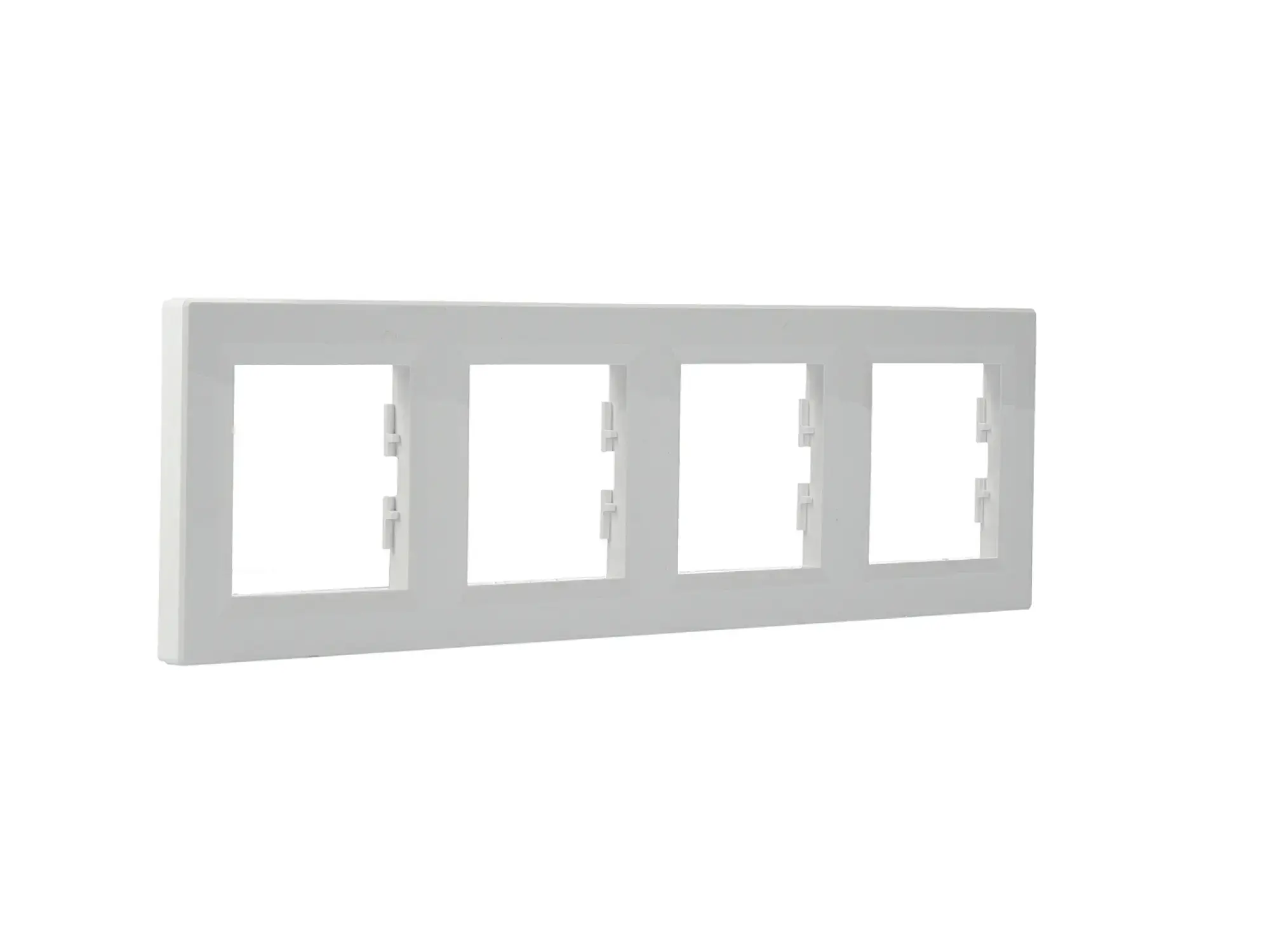 Schneider Electric EPH5800421D 4-Gang Frame Horizontal, white, Asfora (img_017)