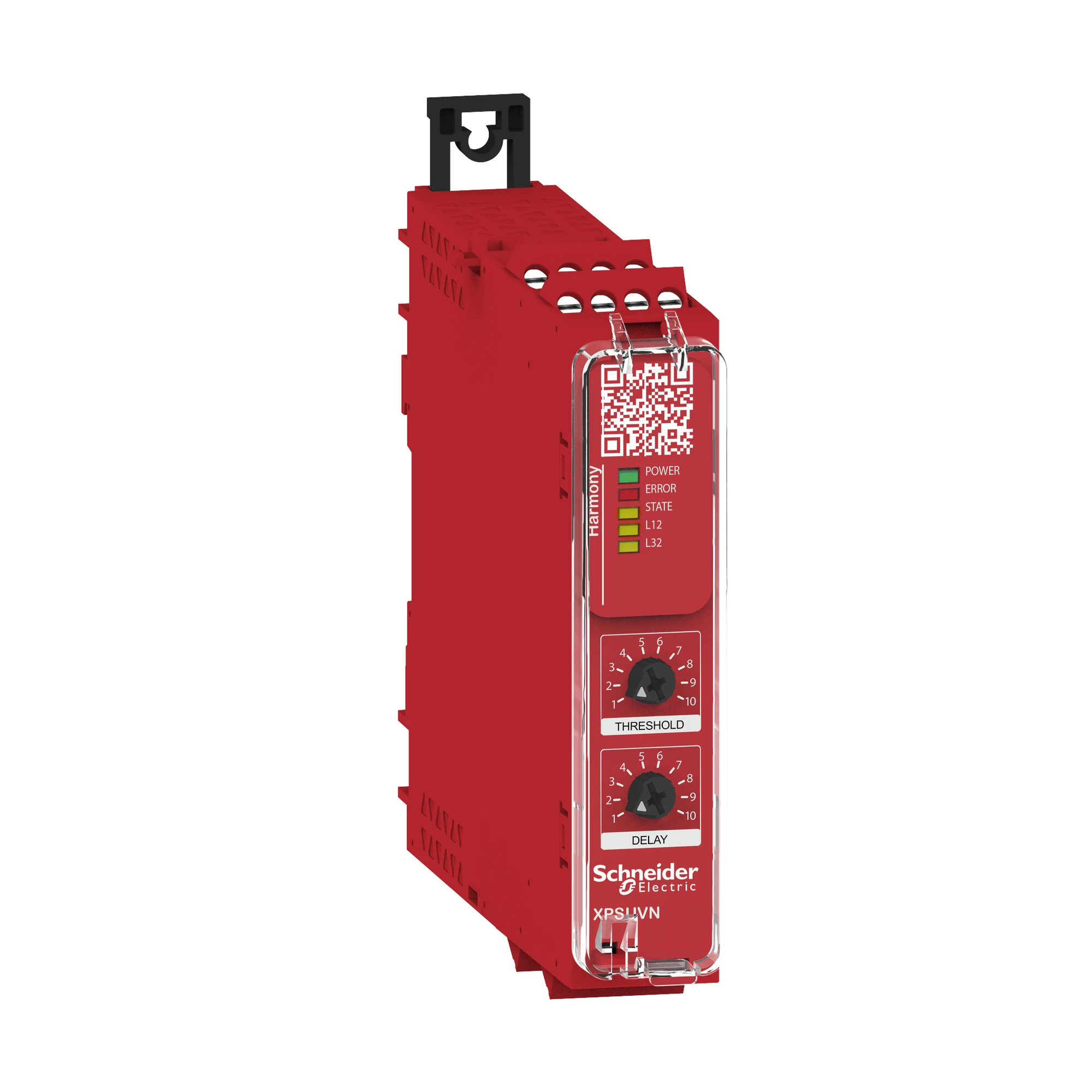 Schneider Electric XPSUVN31AP Safety relay, Harmony XPSU, Standstill monitoring, PLe/Cat3/SIL3, 1S 1T, Diagnostics, 48-240VAC/DC, Screw (img_001)