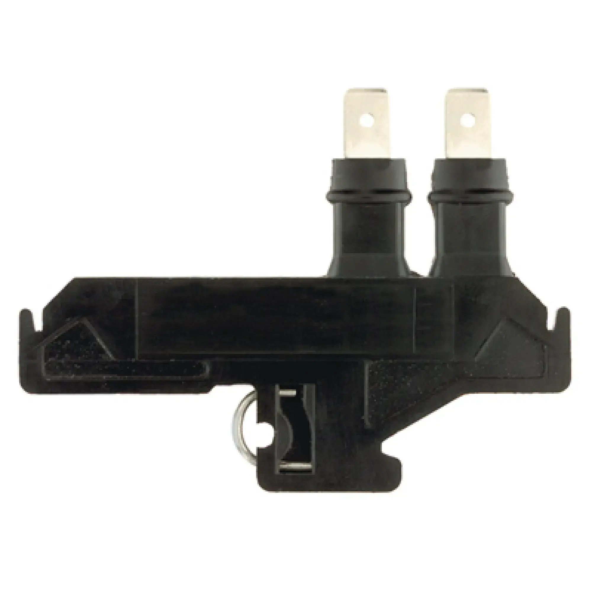 Weidmüller 0249200000 Feed-through terminal block, Flat-blade connection, black, 2.5 mm², 16 A, 800 V, Number of connections: 2 (img_001)