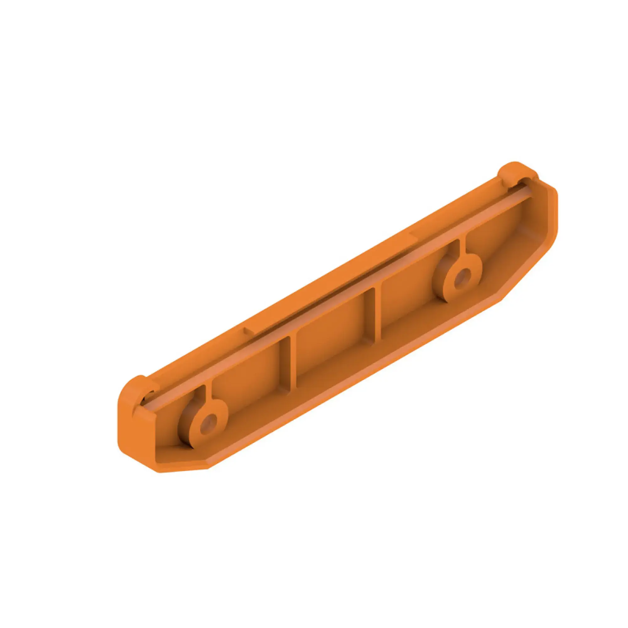 Weidmüller 1185160000 End plate (Profile housing), Width: 22 , IP20 in installed state, PA 66, orange (img_001)
