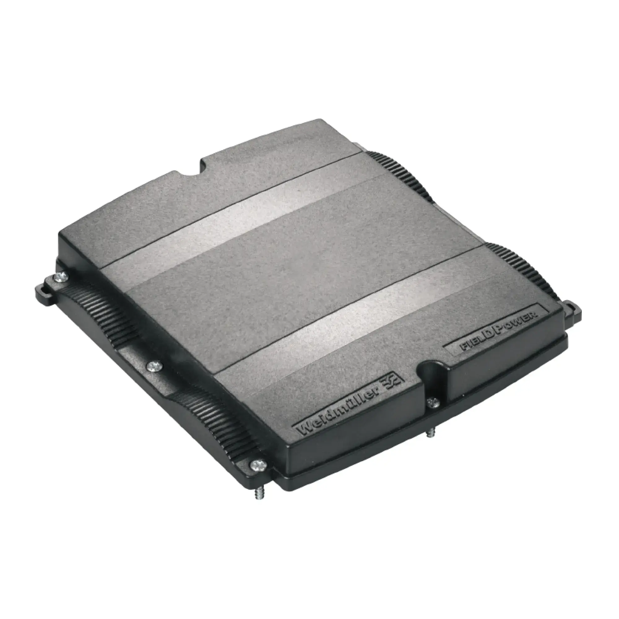 Weidmüller 1122200000 Plastic housing, FieldPower®, 192 x 181 x 25 mm, Gland plates: , Polycarbonate, glass fibre reinforced, black (img_001)