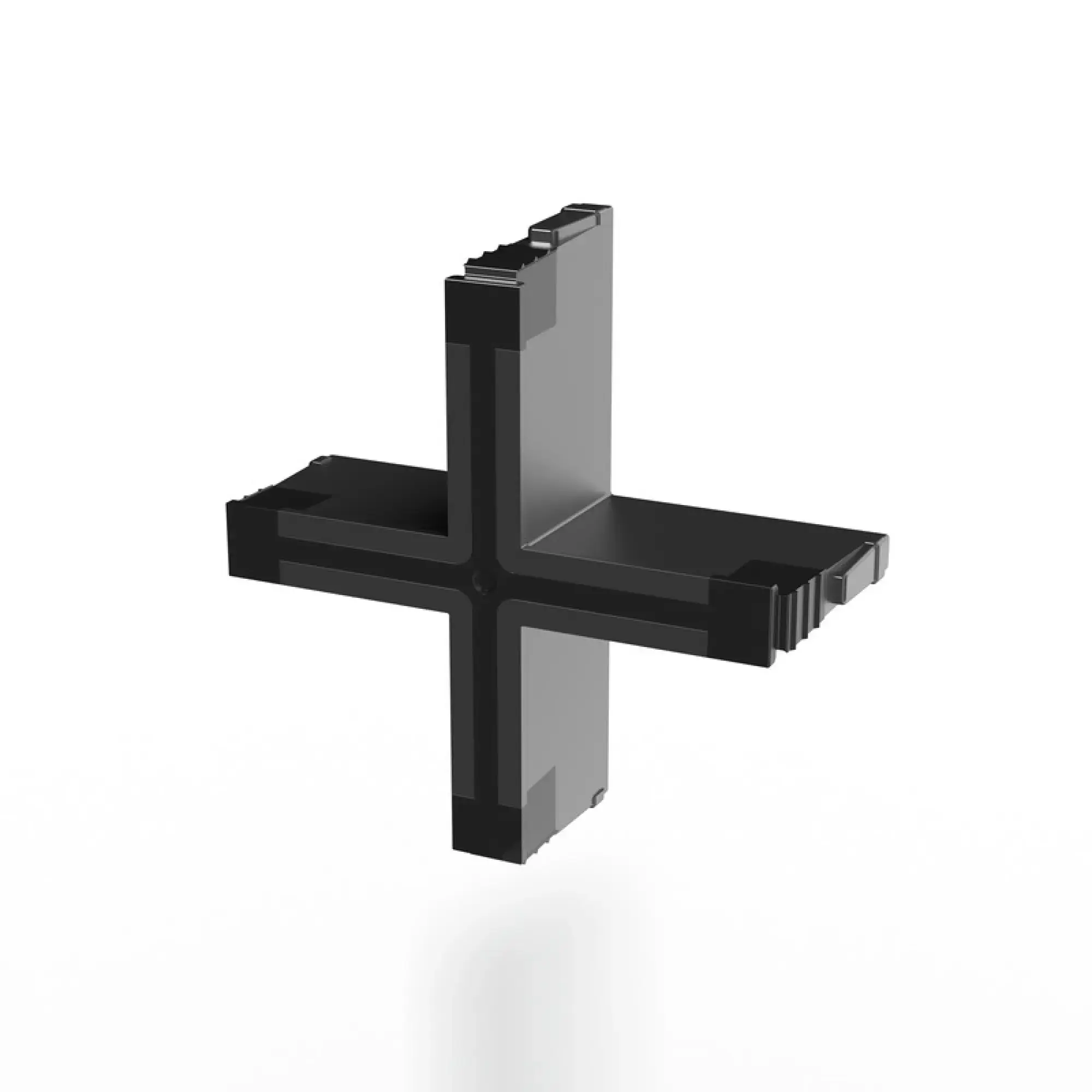 Weidmüller 2584290000 Sealing frame (Cable entries system), Cabtite (cable entry system), Polyamide, glass fibre-reinforced, Deep black, 44 x 44 x 17.5 mm, -40 °C…120 °C, I (img_001)