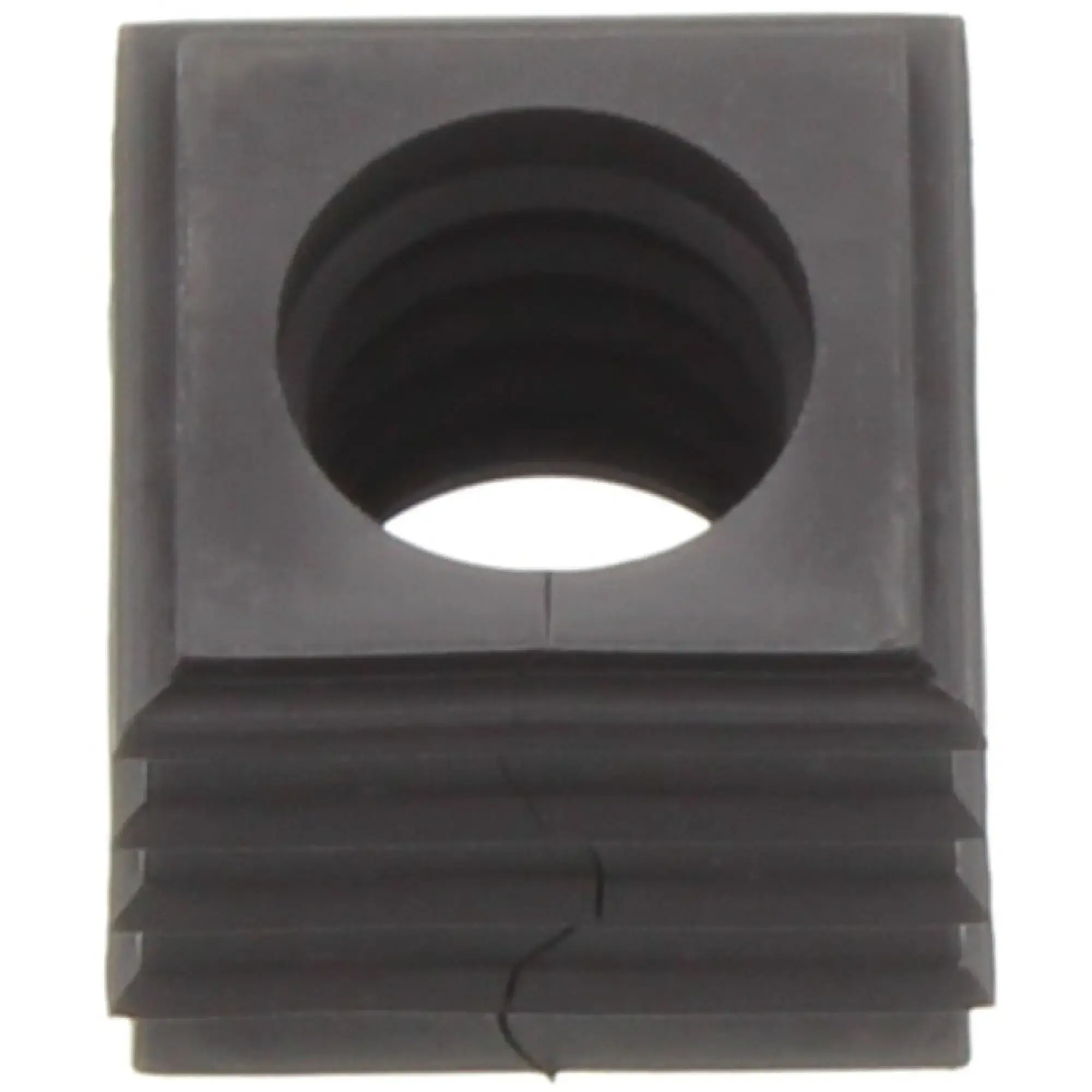 Weidmüller 2584020000 Slotted cable grommet (Cable entries system), 12 mm, 13 mm, -40 °C, 120 °C, TPE, Deep black (img_001)