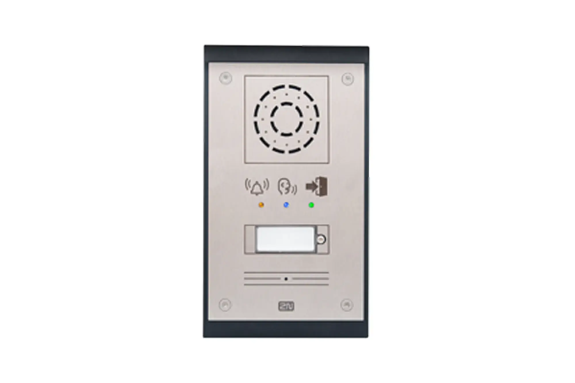 2N 9153101P EntryCom IP Uni intercom - 1 call button + pictogram (entry-level/low-cost) (img_001)