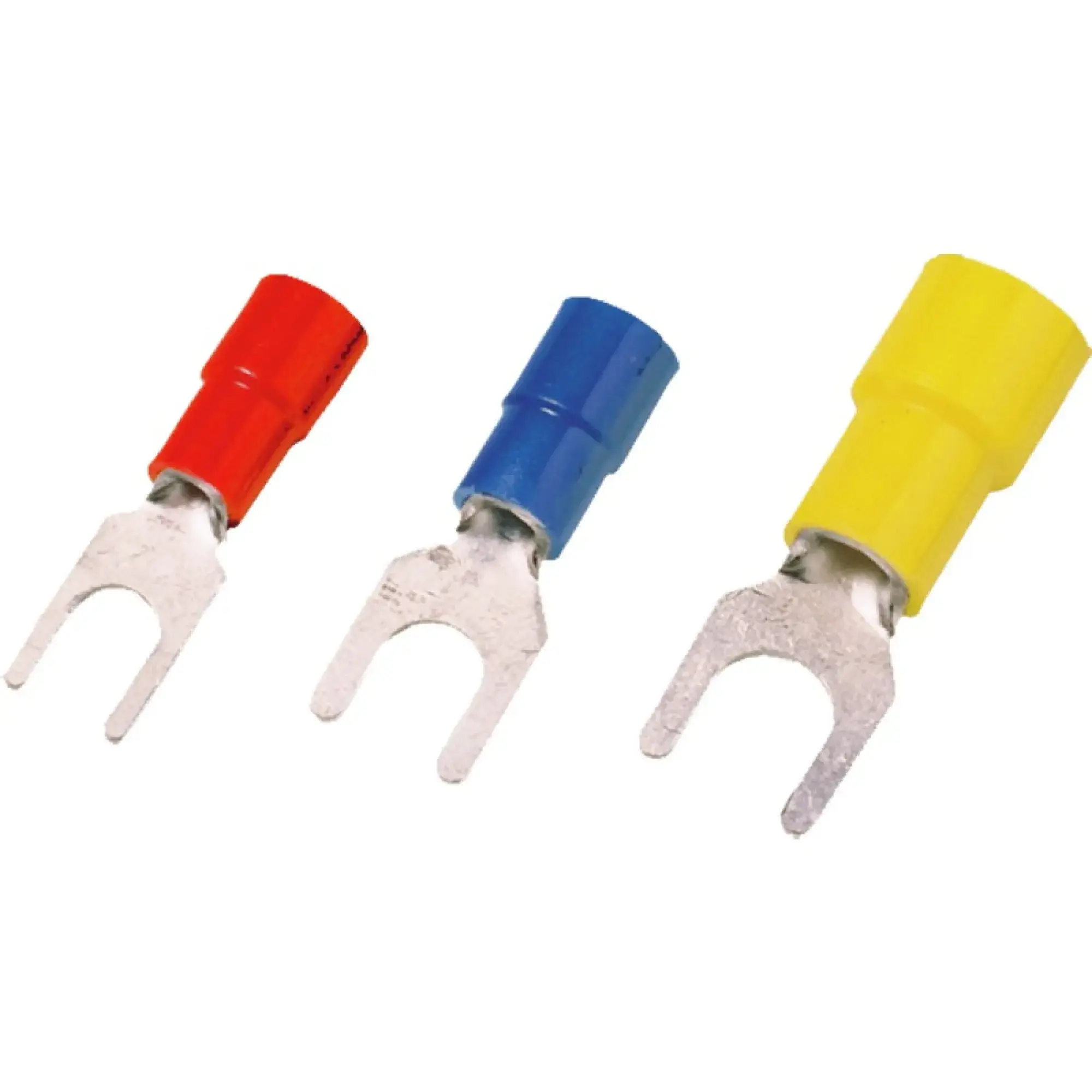 Weidmüller 1491260000 Forked cable lug, Insulation: Available, Conductor cross-section, max.: 2.5 mm², blue (img_001)