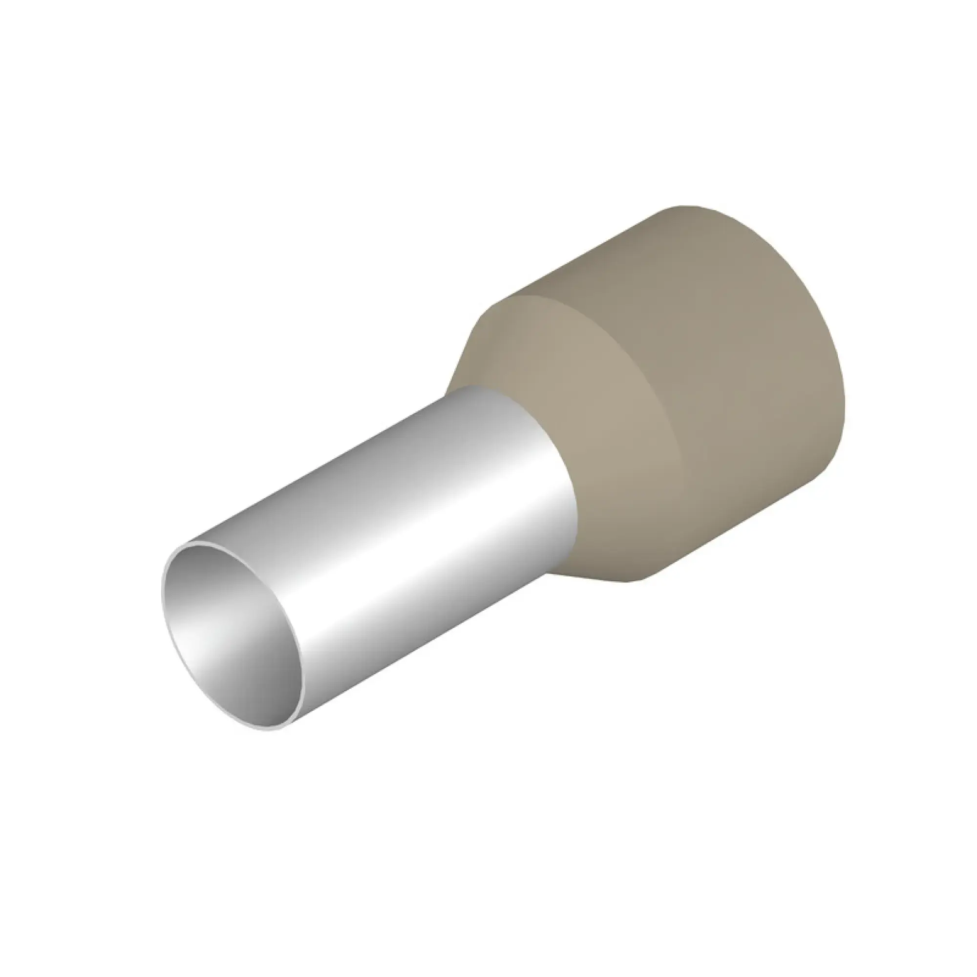Weidmüller 0317200000 Wire end ferrule, Standard, 35 mm², Stripping length: 19 mm, beige (img_001)