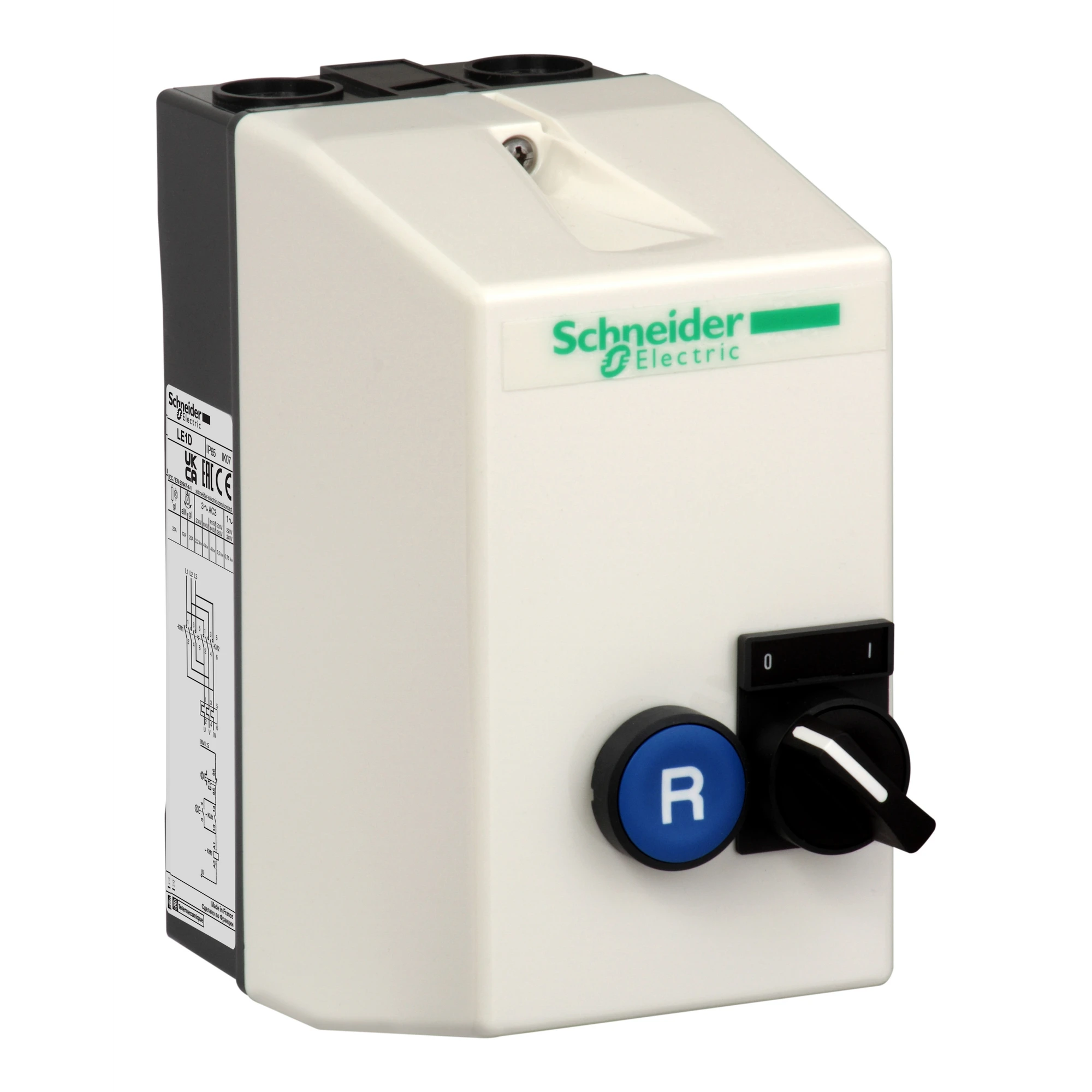 Schneider Electric LE1D09P7A13 Enclosed Direct Starter, TeSys LE1-D, 9A, Coil 230V AC (img_001)