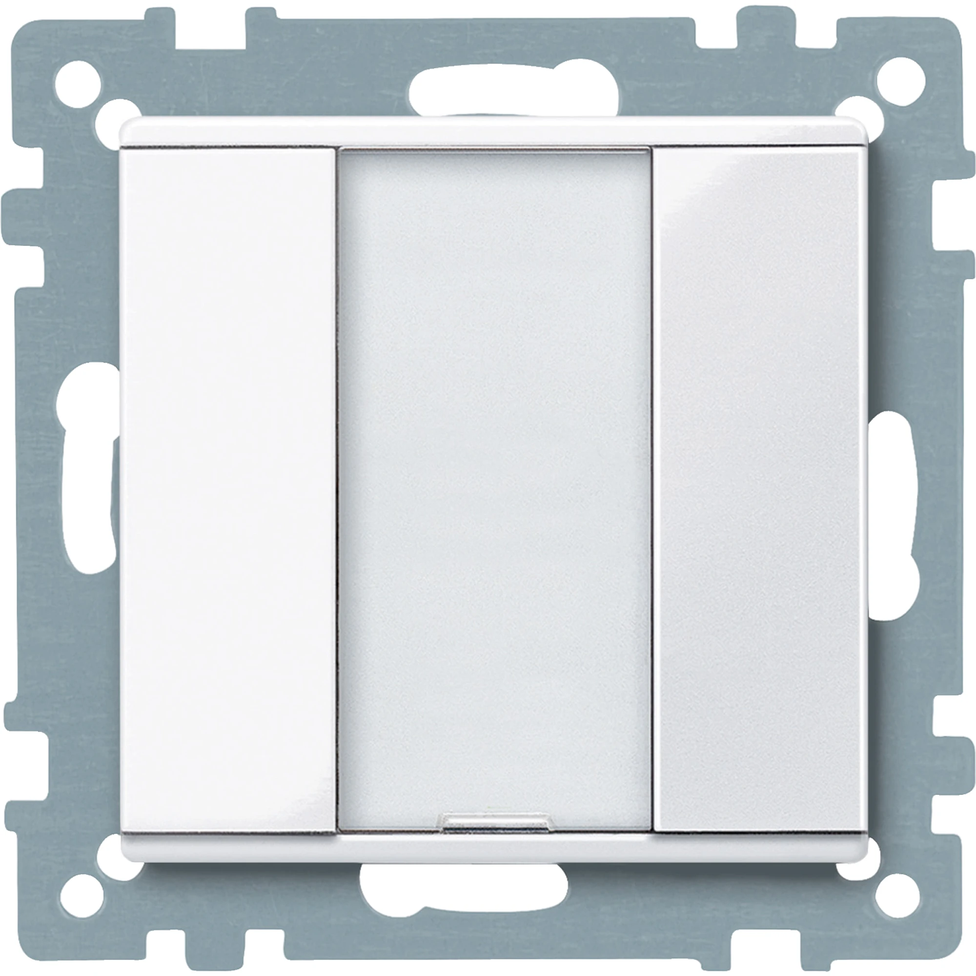 Schneider Electric MTN617125 Push-button 1-gang plus, shiny bright white, System M (img_001)