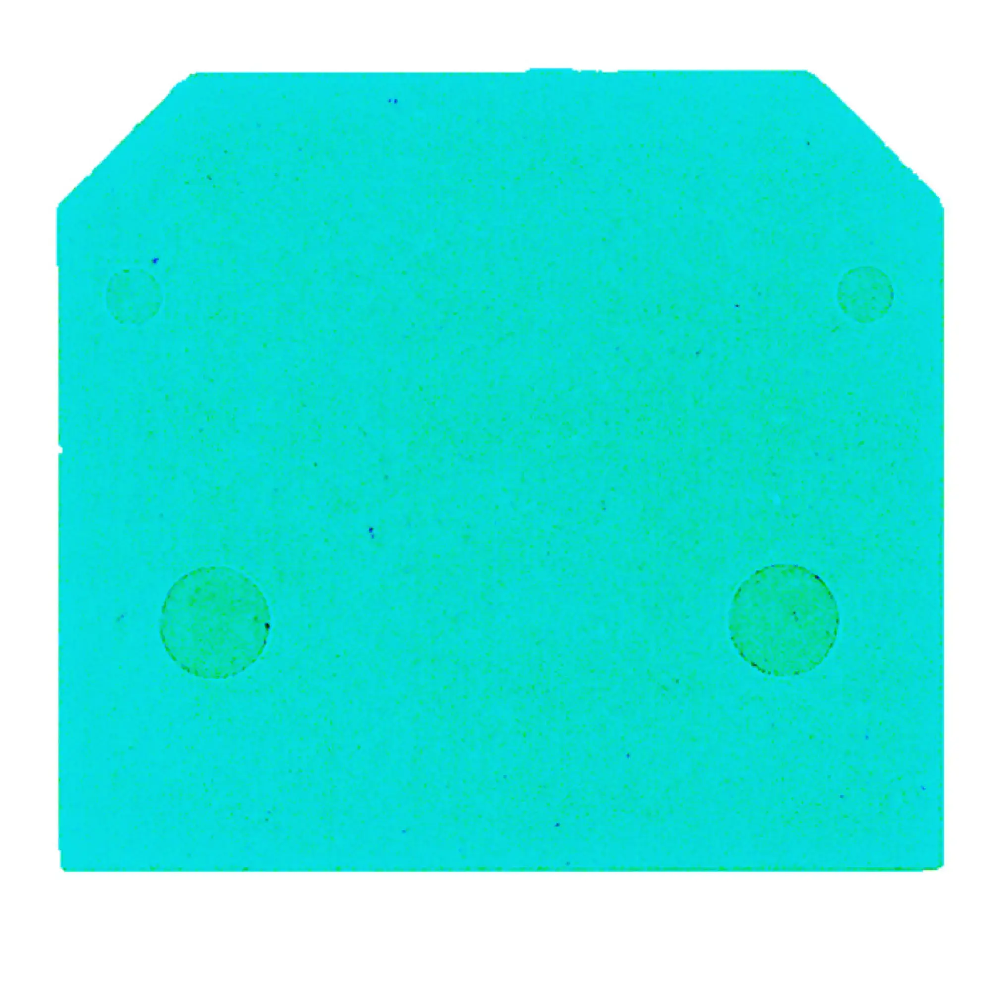Weidmüller 0117980000 End plate (terminals), blue, Height: 40 mm, Width: 1.5 mm, V-2, PA 66 (img_001)