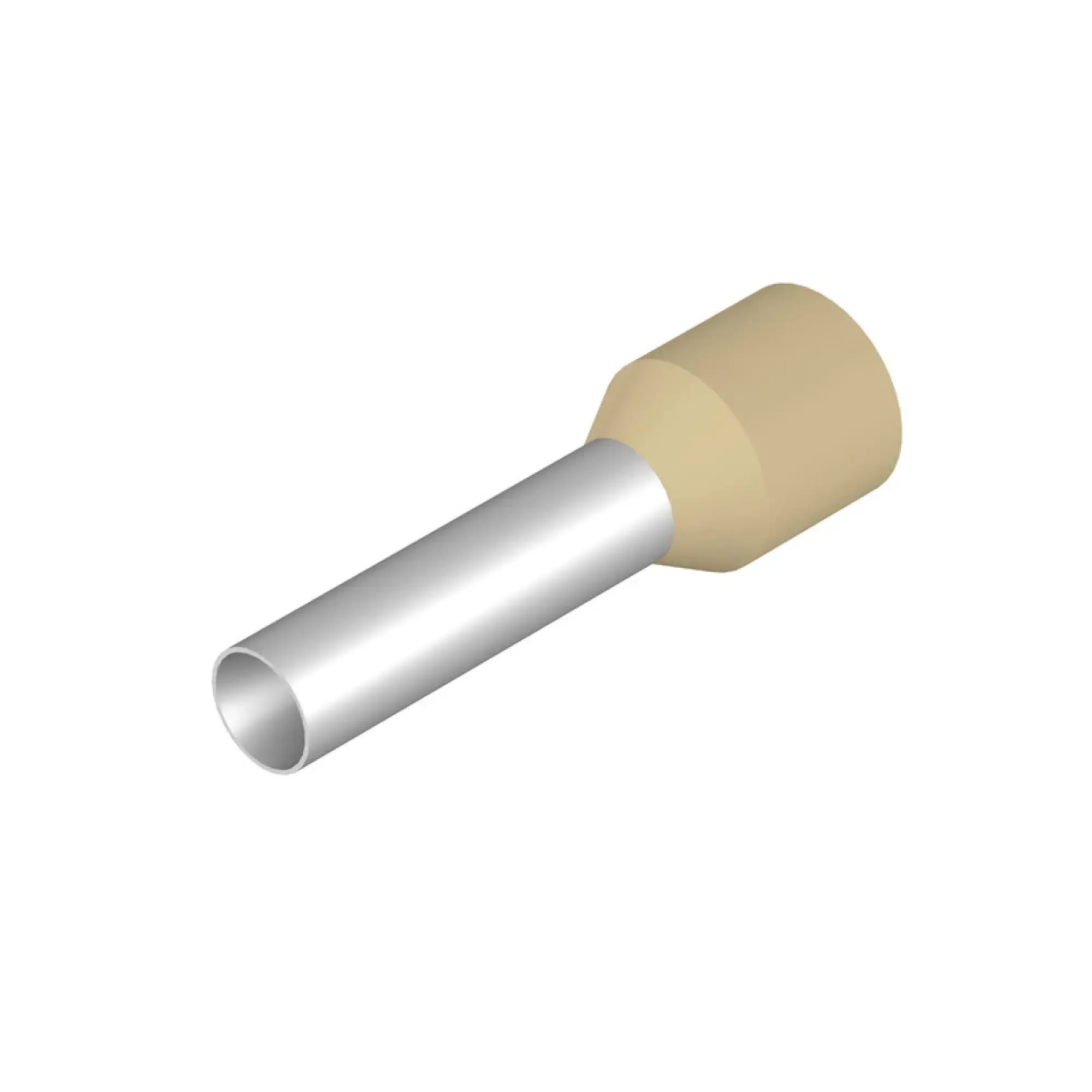 Weidmüller 0565800000 Wire end ferrule, Standard, 10 mm², Stripping length: 21 mm, Ivory (img_001)