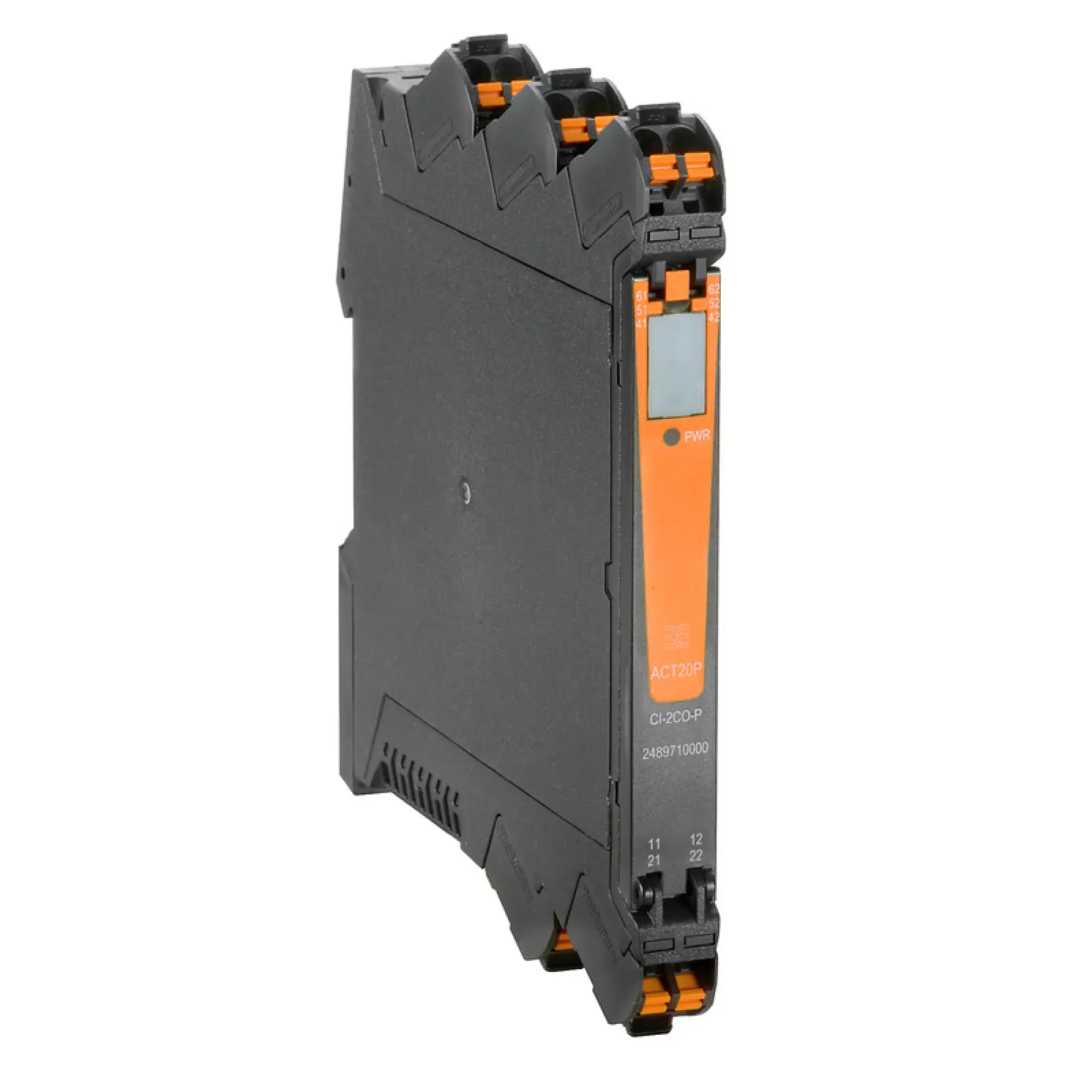 Weidmüller 2514630000 Signal converter / insulator, Signal distributor, HART®, Input : 0(4)-20 mA, Output : 2 x 0(4) - 20 mA, Voltage supply also via CH20M rail (img_001)