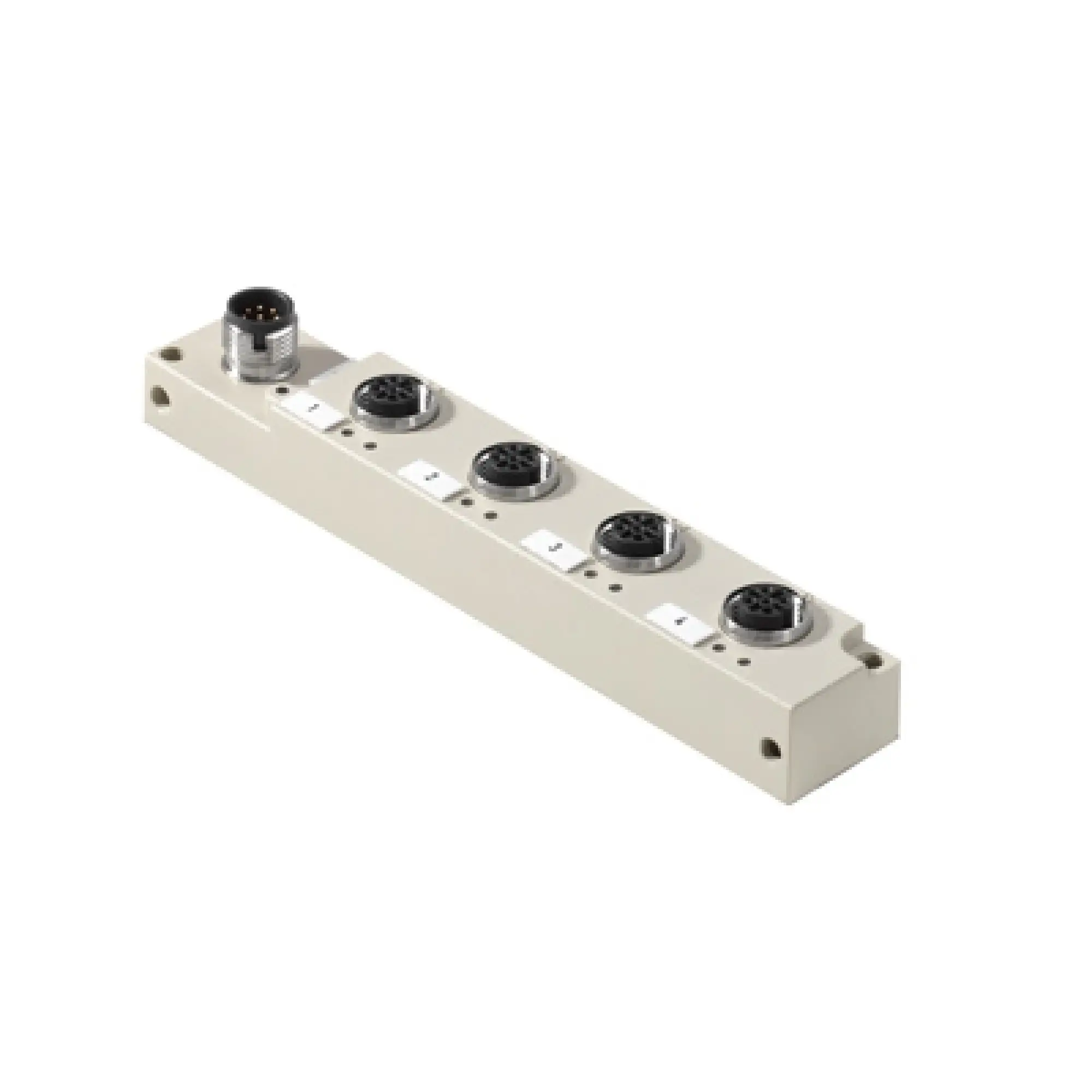 Weidmüller 1267330000 Sensor-actuator passive distributor (without cable), with M12 outlet, 8-pole, A-coded, M12, 30 V, A-coded, LED: Yes, LED initiator: Yes, Wiring type: (img_001)