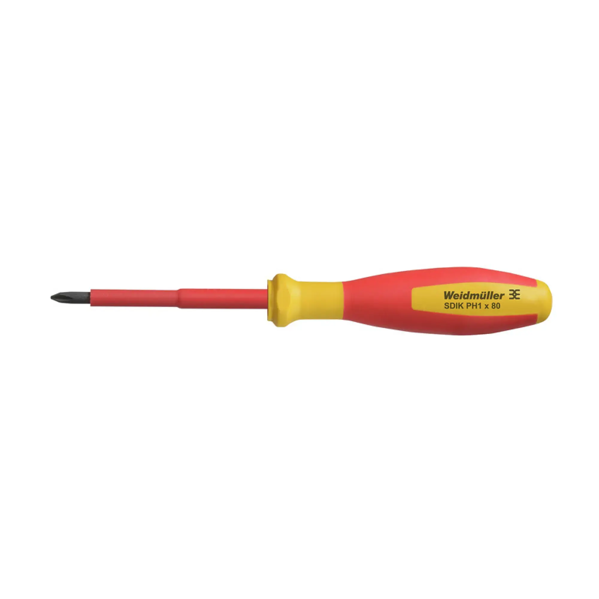 Weidmüller 2749890000 Crosshead screwdriver, Form: Philips, round, Size: 1, Blade length: 80 mm (img_001)
