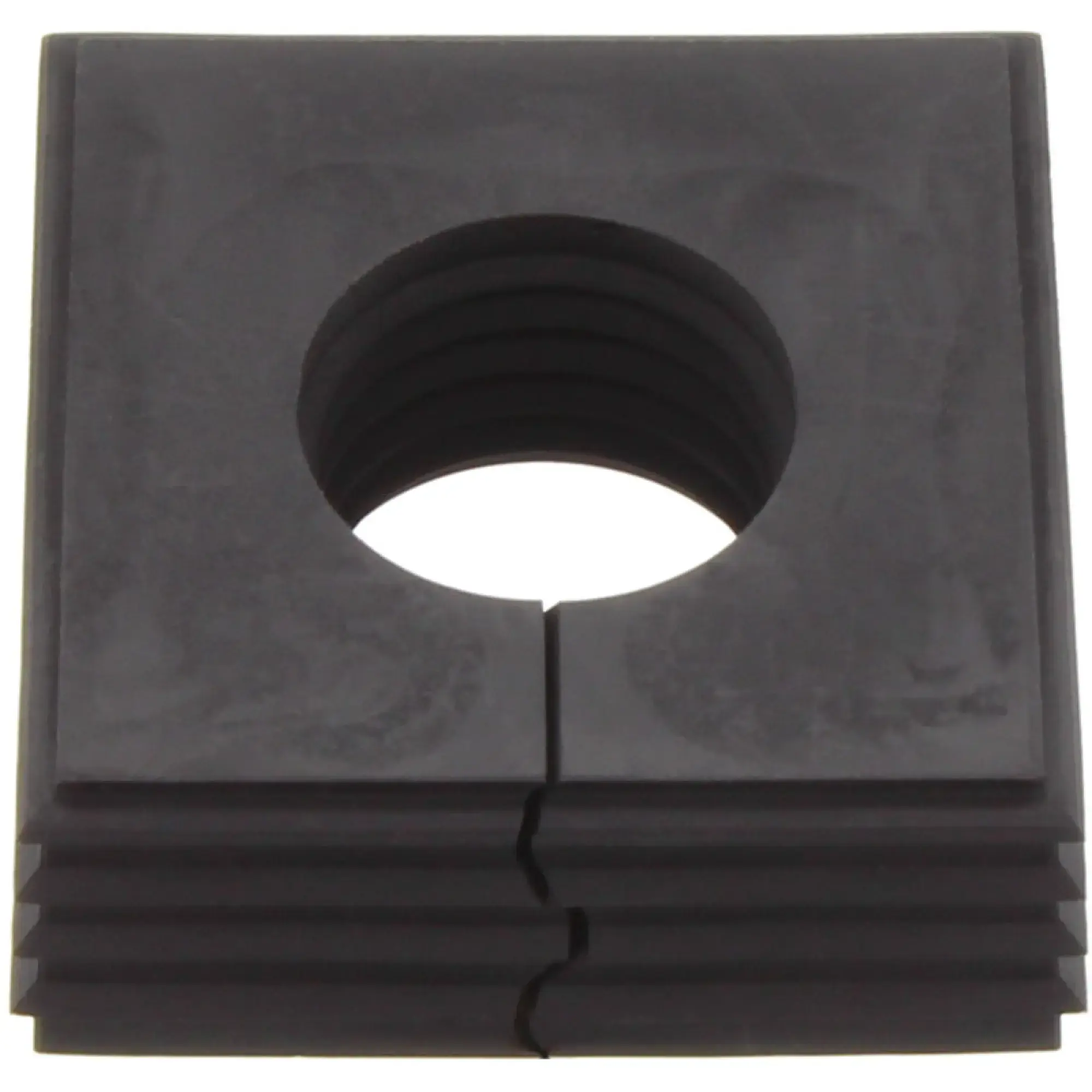 Weidmüller 2583790000 Slotted cable grommet (Cable entries system), 20 mm, 21 mm, -40 °C, 120 °C, TPE, Deep black (img_001)