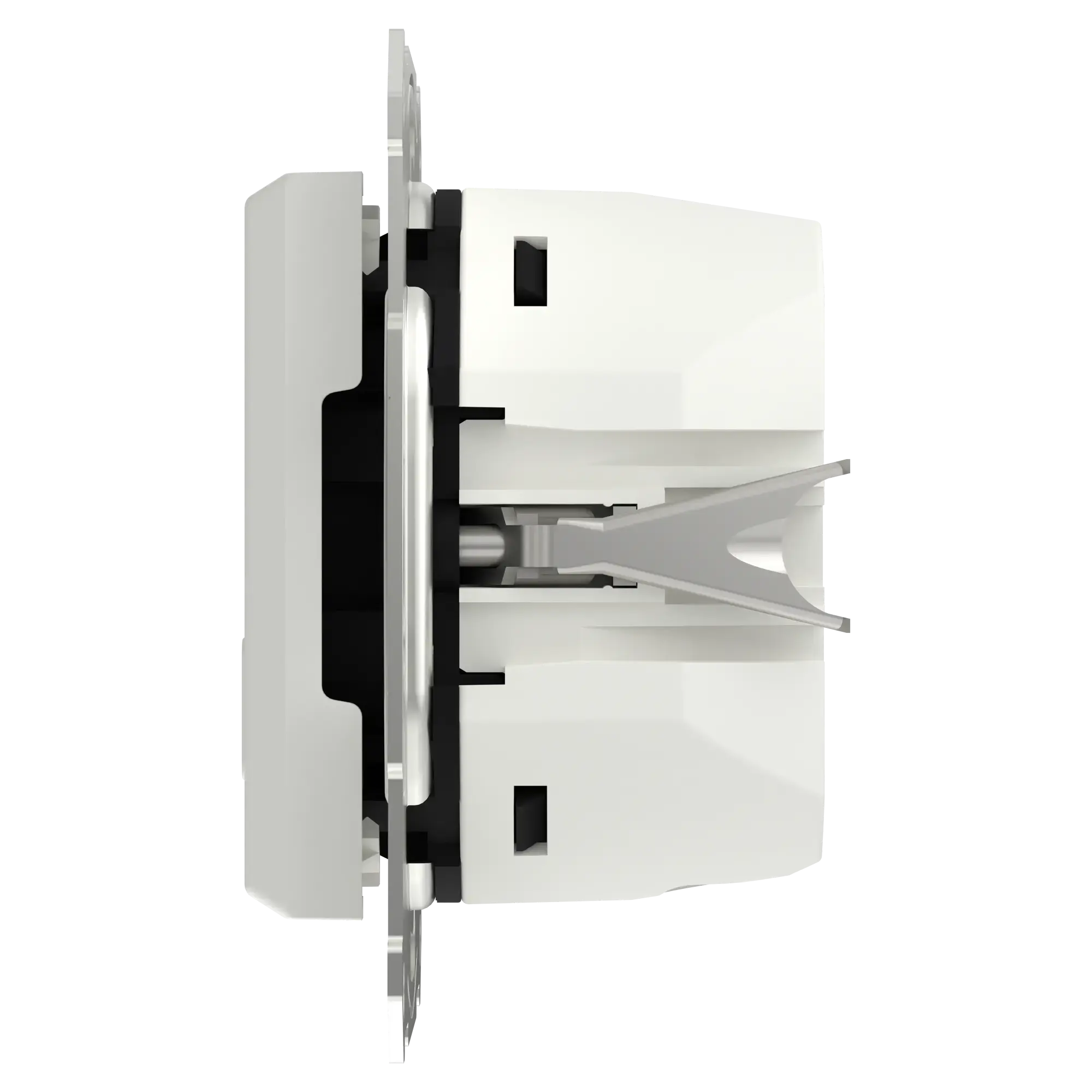 Schneider Electric EPH2770421D USB Charger Type A+C flush-mounted, white, Asfora (img_006)