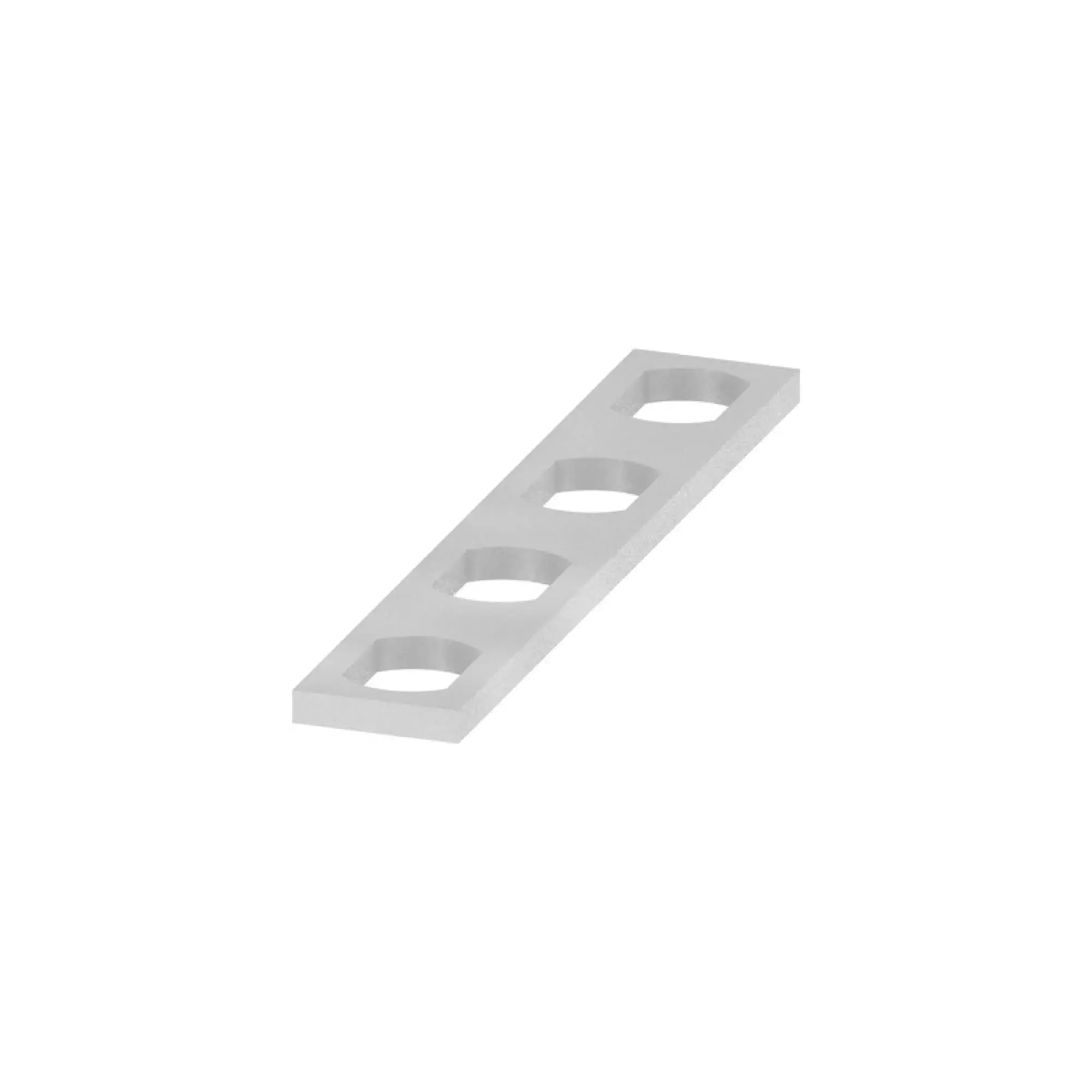 Weidmüller 0297400000 Cross-connector (terminal), when screwed in, grey, 20 A, Number of poles: 4, Pitch in mm: 6.10, Insulated: No, Width: 23.3 mm (img_001)