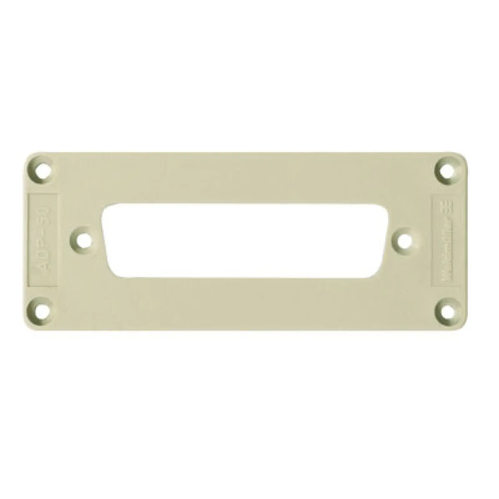 Weidmüller 1666460000 Adapter plate (industrial connector), Plastic, Colour: grey, Size: 6 (img_001)