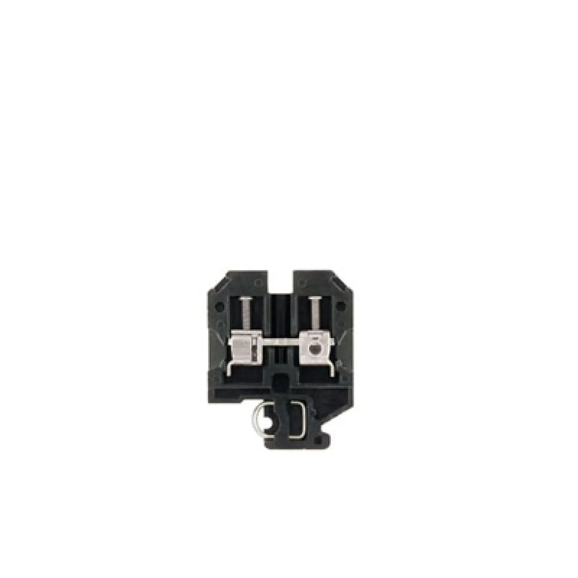 Weidmüller 0128300000 Feed-through terminal block, Screw connection, black, 4 mm², 32 A, 800 V, Number of connections: 2 (img_001)