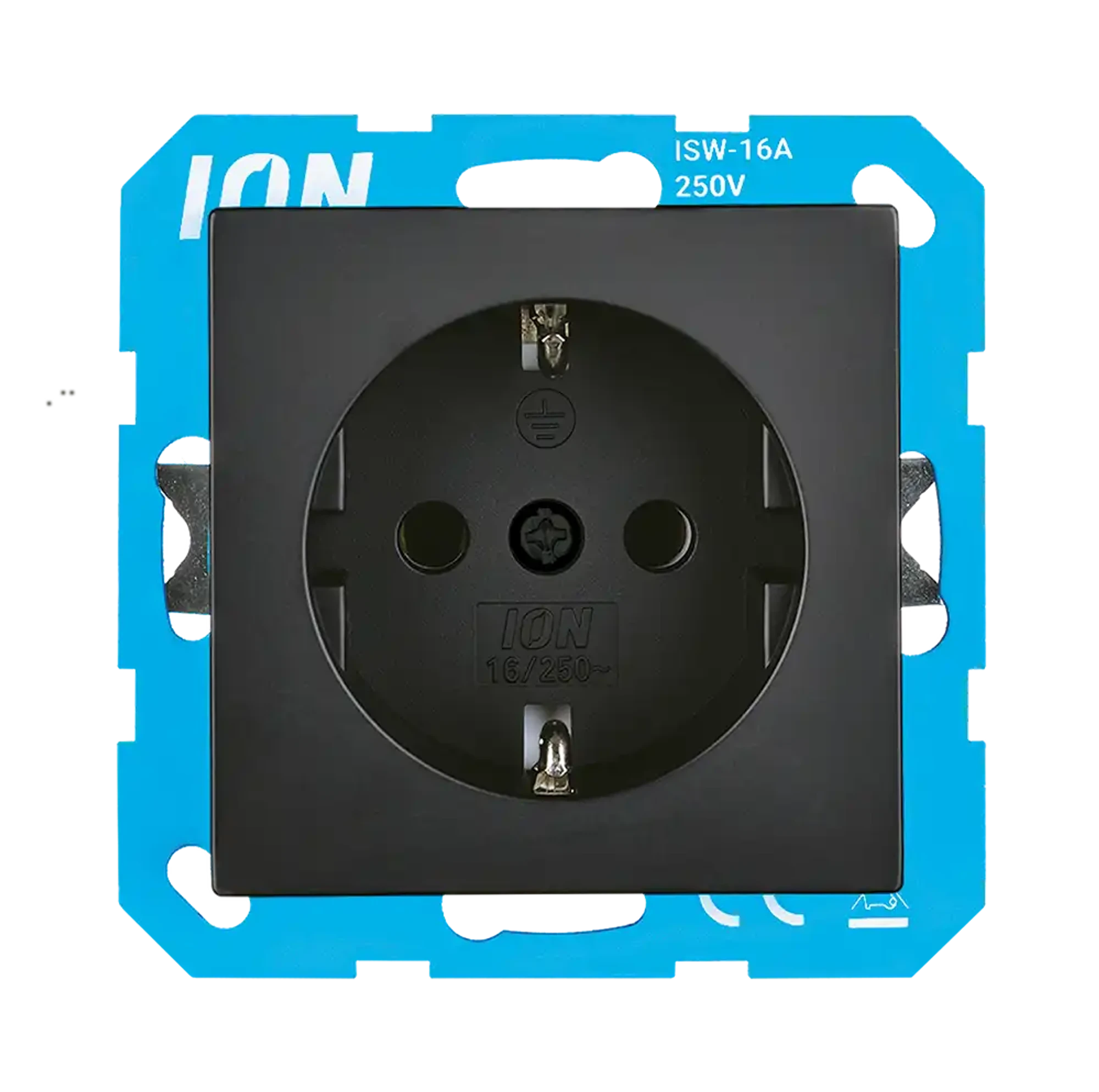 ION INDUSTRIES 10.100.020 Socket outlet V1/J1 Matt Black (img_001)
