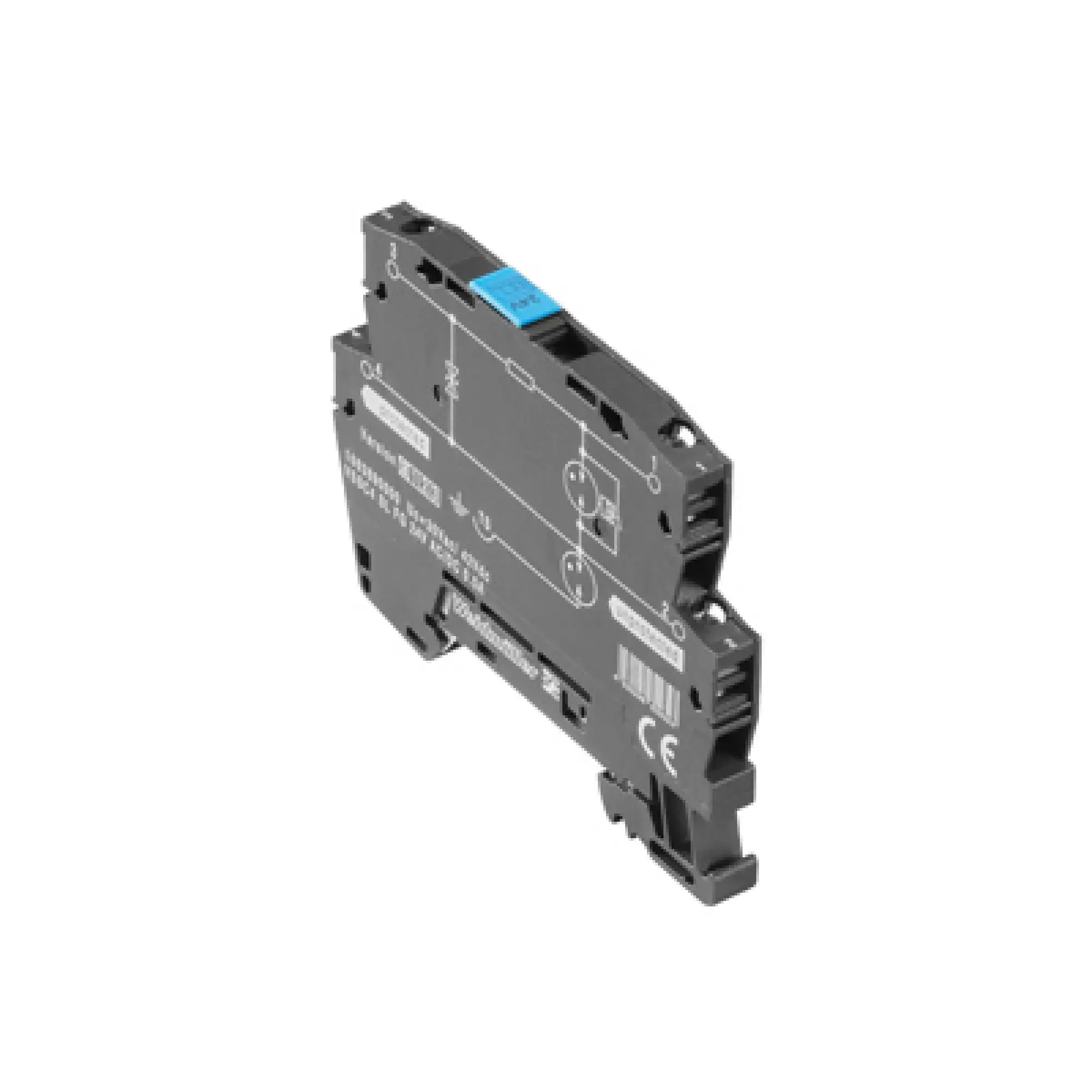 Weidmüller 1063890000 Surge voltage arrester (data networks/MCR-technology), Surge protection for measurement and control, binary, Number of signals: 1, AC/DC, 24 V, 34 V, (img_001)