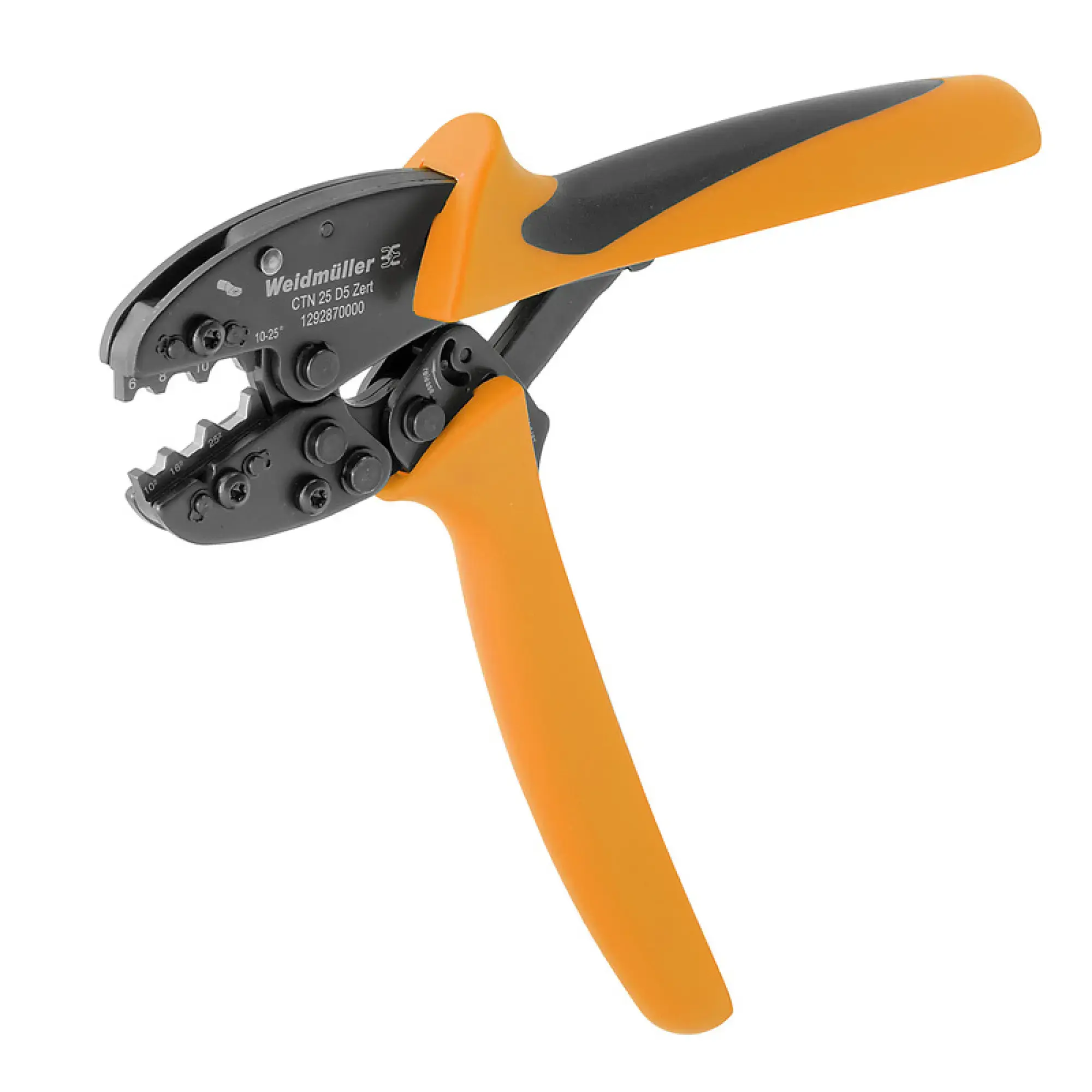 Weidmüller 1292870000 Crimping tool, Uninsulated connection, 10 mm², 25 mm², Hexagonal crimp (img_001)