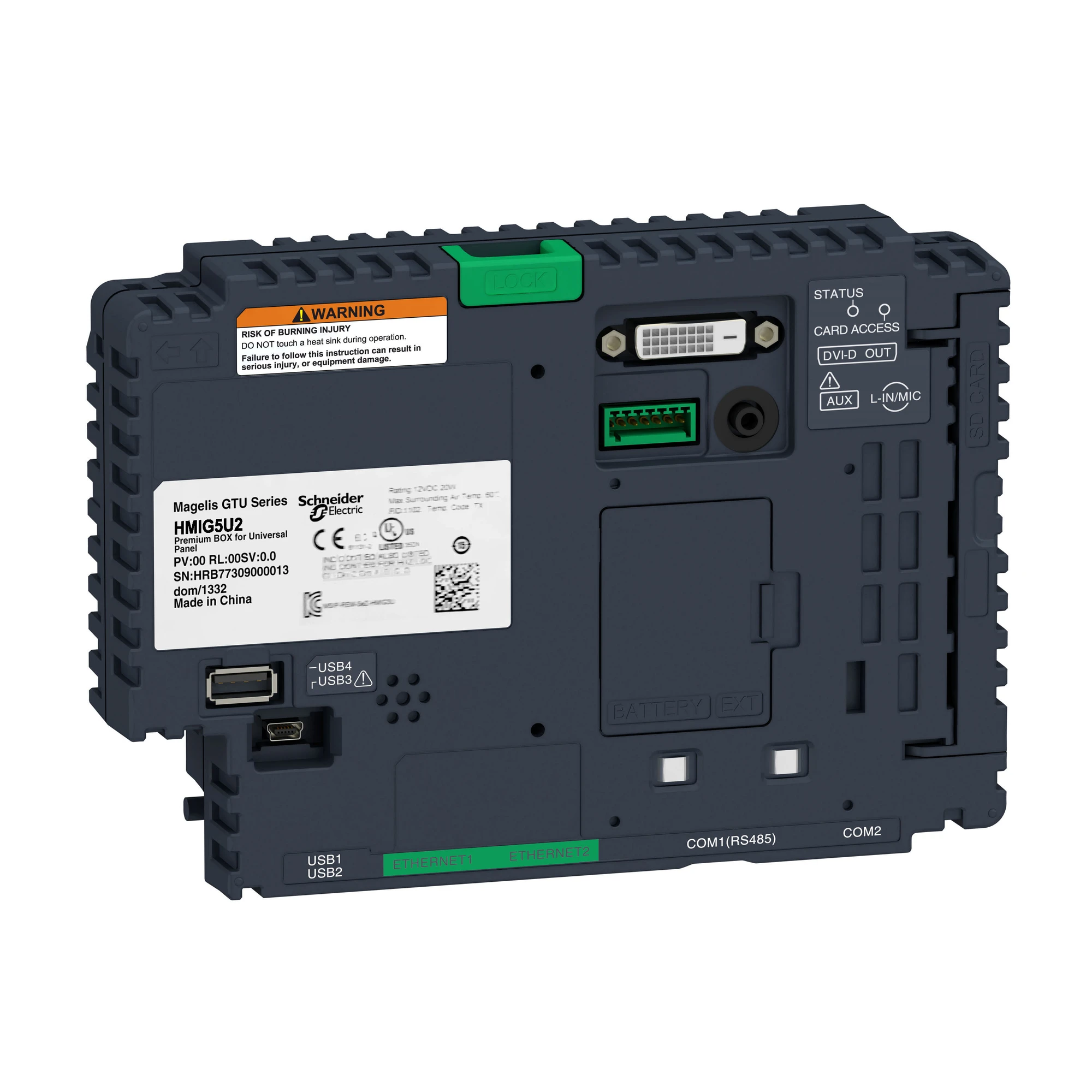 Schneider Electric HMIG5UL8A Open BOX for Universal Panel - Vijeo XL v8.0+SP2 preinstalled (img_001)