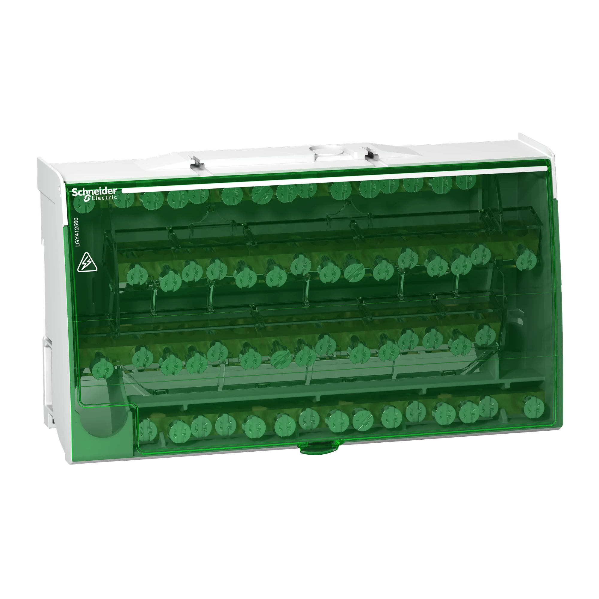Schneider Electric LGY412560 Terminal Block Linergy 125A, 4-pole, 4 x 15 Pieces Screw Connections (img_001)