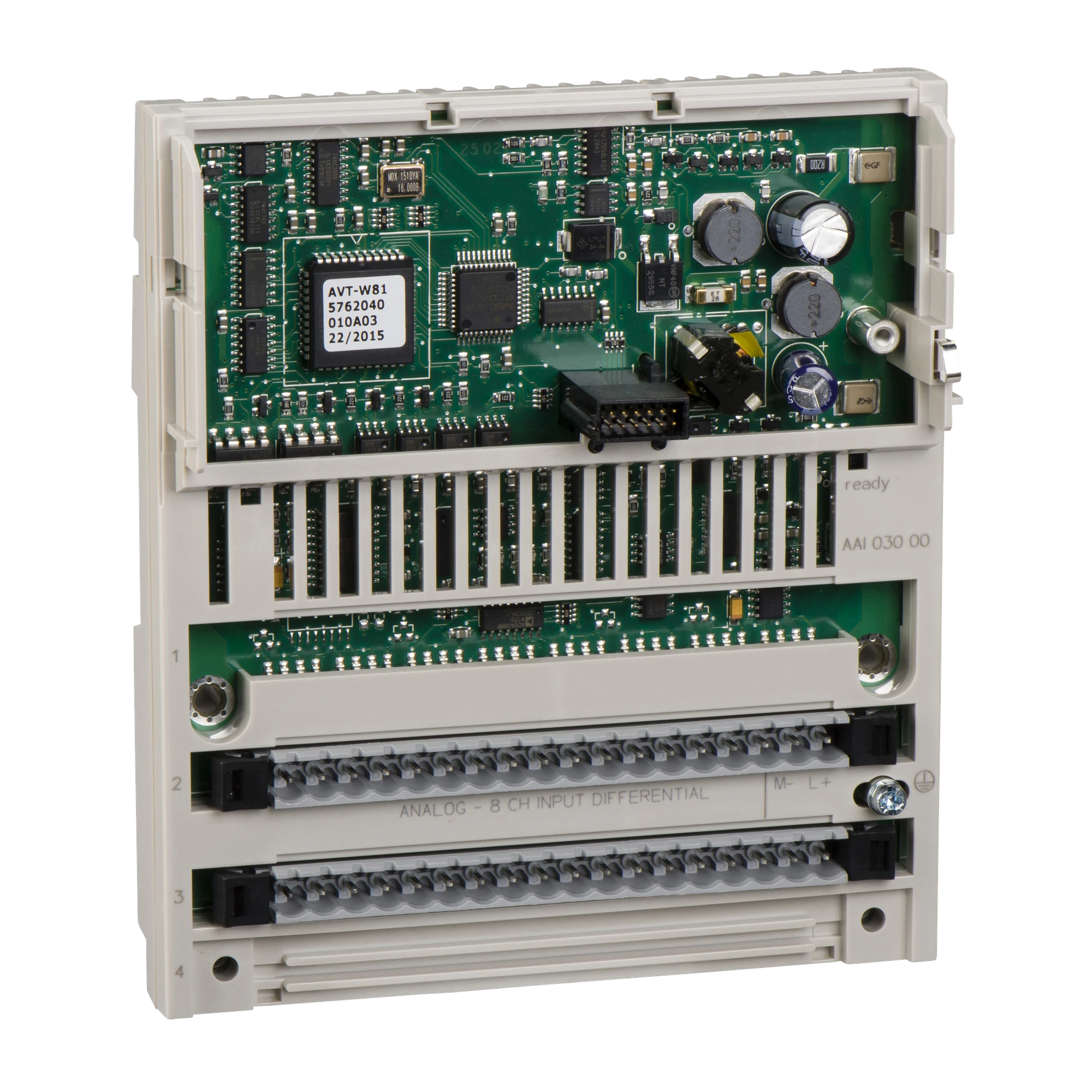 Schneider Electric 170AAI52040 Analog Input Unit, 4 Differential Inputs (img_001)