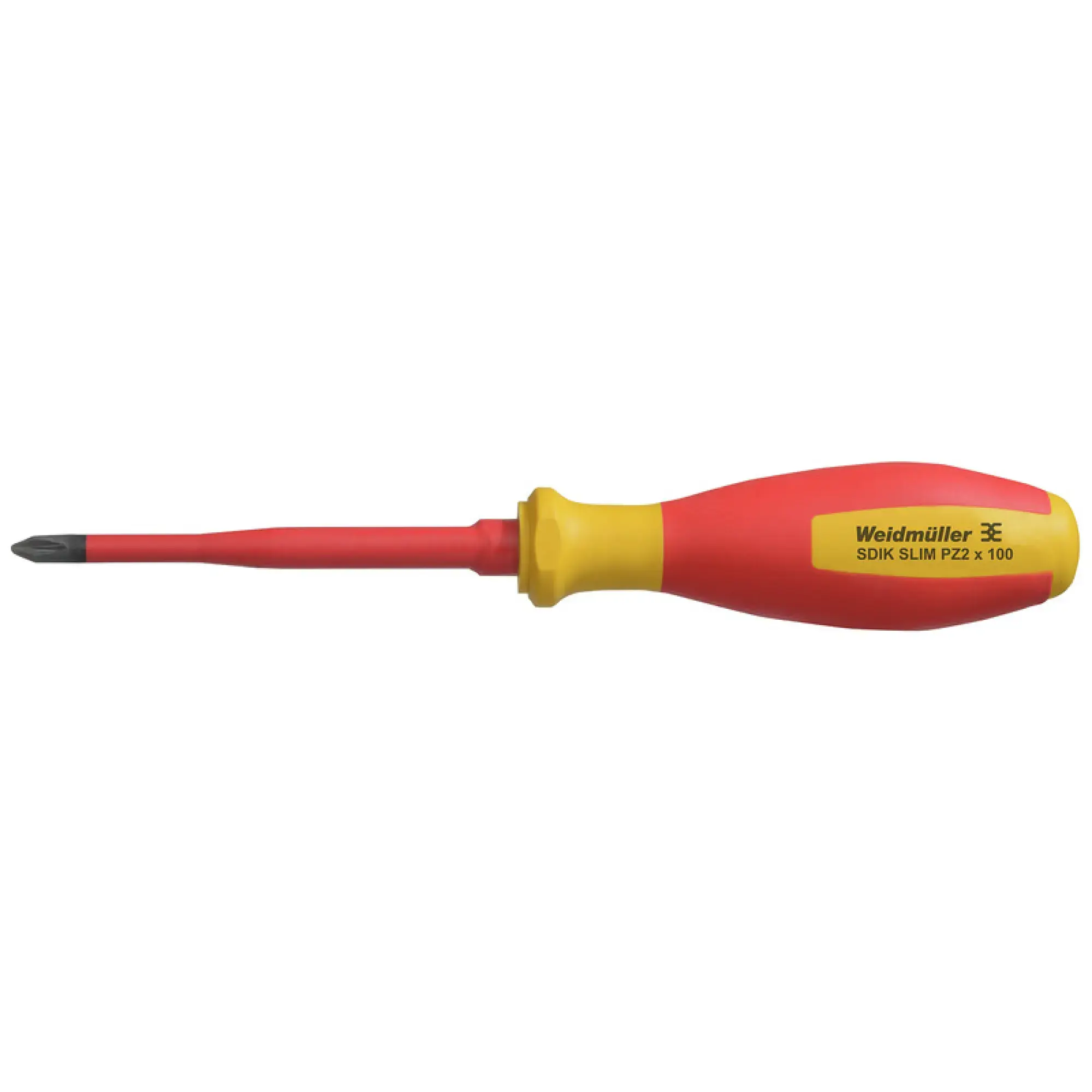 Weidmüller 2749680000 Crosshead screwdriver, Form: Pozidrive, round, Size: 2, Blade length: 100 mm (img_001)