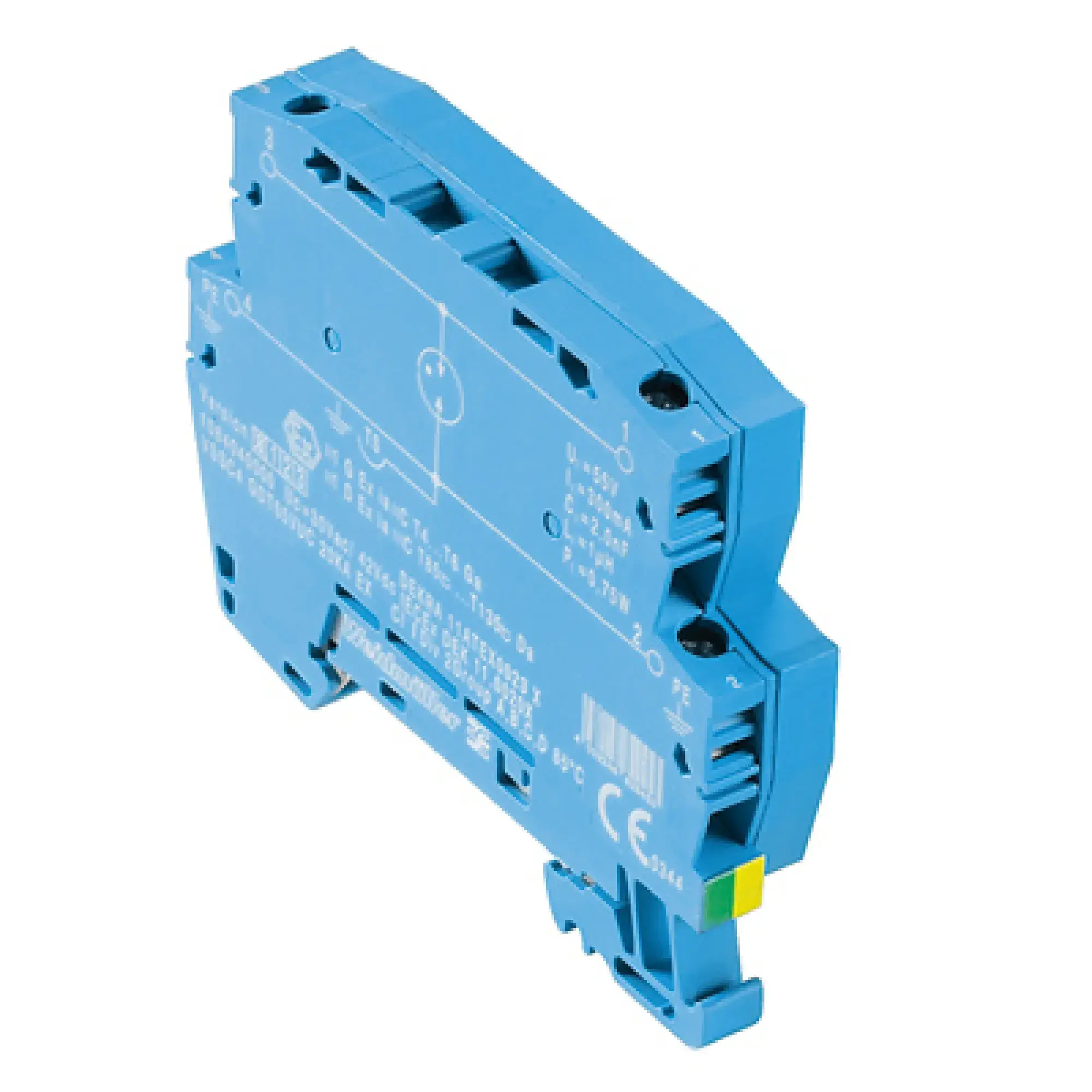 Weidmüller 1064040000 Surge voltage arrester (data networks/MCR-technology), Surge protection for measurement and control, binary, Number of signals: 1, AC/DC, 55 V, 80 V, (img_001)