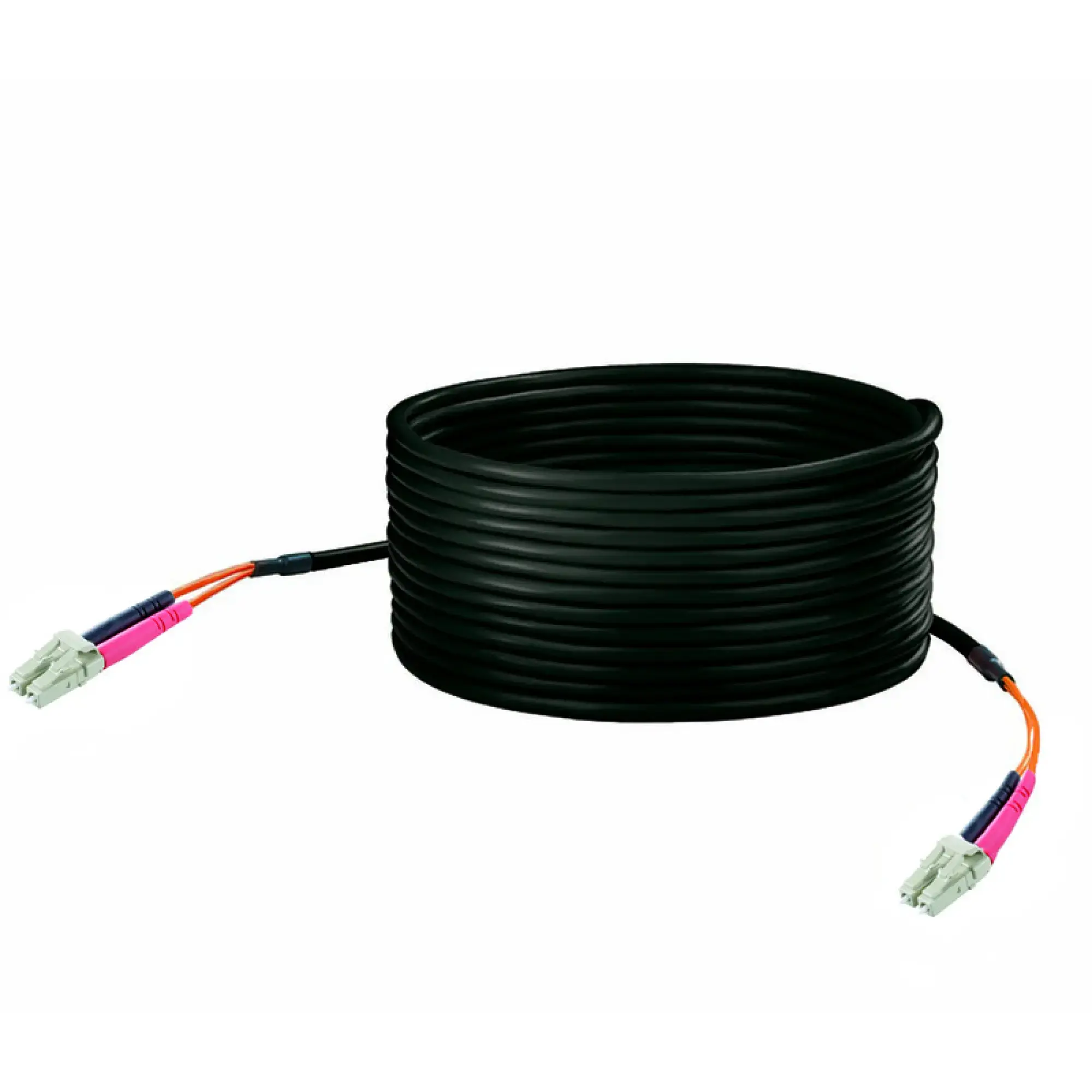 Weidmüller 1220930000 (Assembled) Fibre-optic data cable, Break-out dragline, LC-Duplex IP 20, LC-Duplex IP 20, PUR, 62.5 µm, 5 m (img_001)
