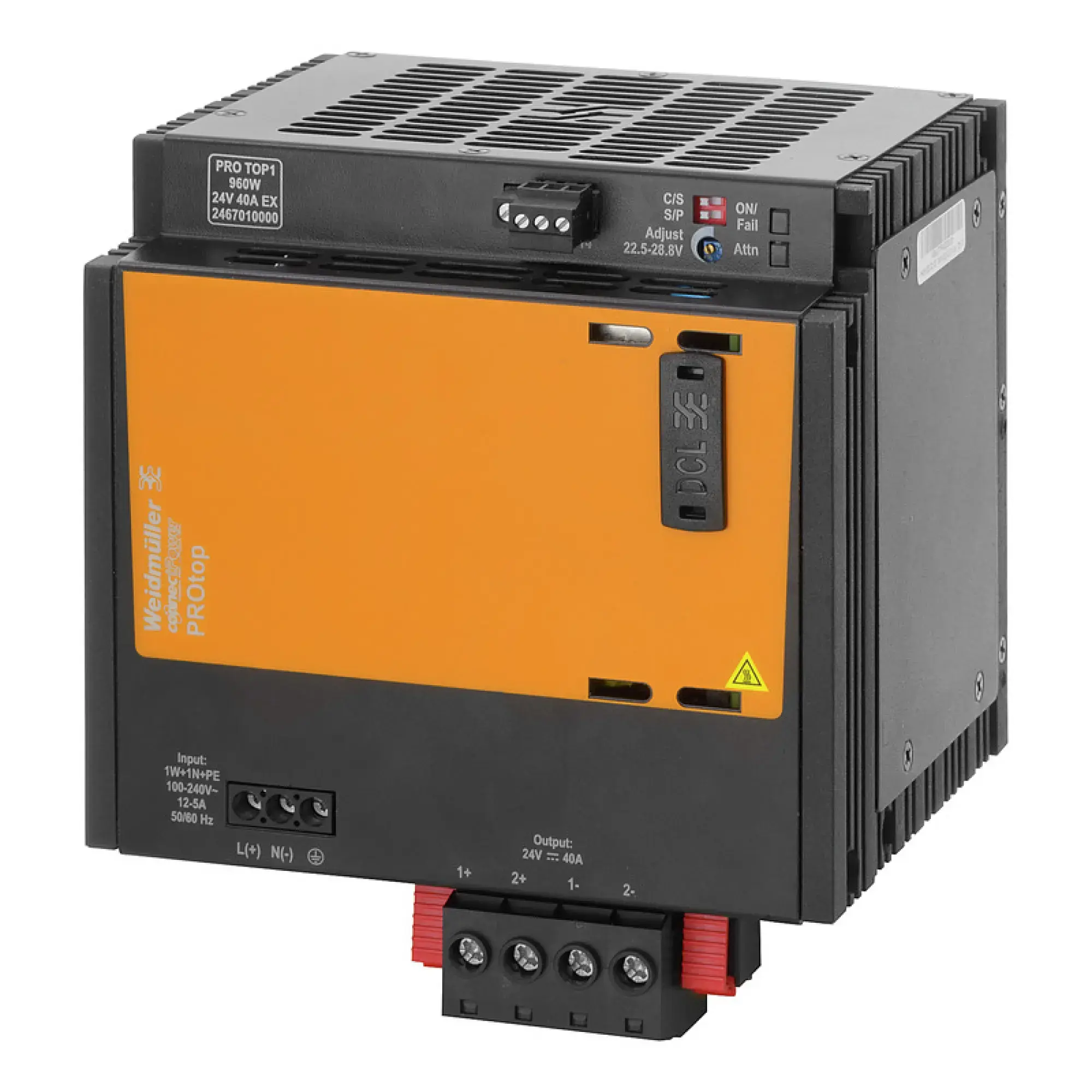 Weidmüller 2467010000 Power supply, 960 W, 40 A @ 60 °C (img_001)