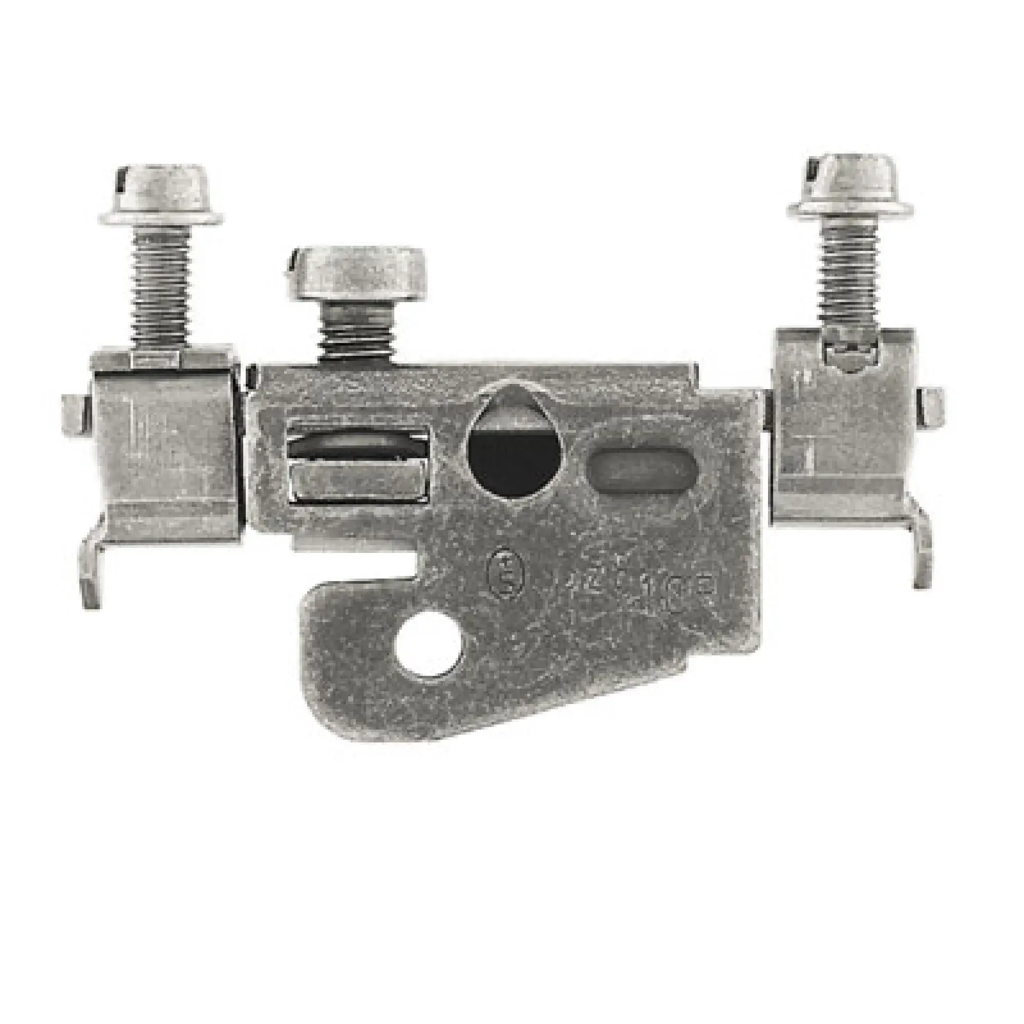 Weidmüller 0323100000 PE terminal, Screw connection, silver, 10 mm², Number of connections: 2, Number of levels: 1, TS 32, None, PA 66 (img_001)