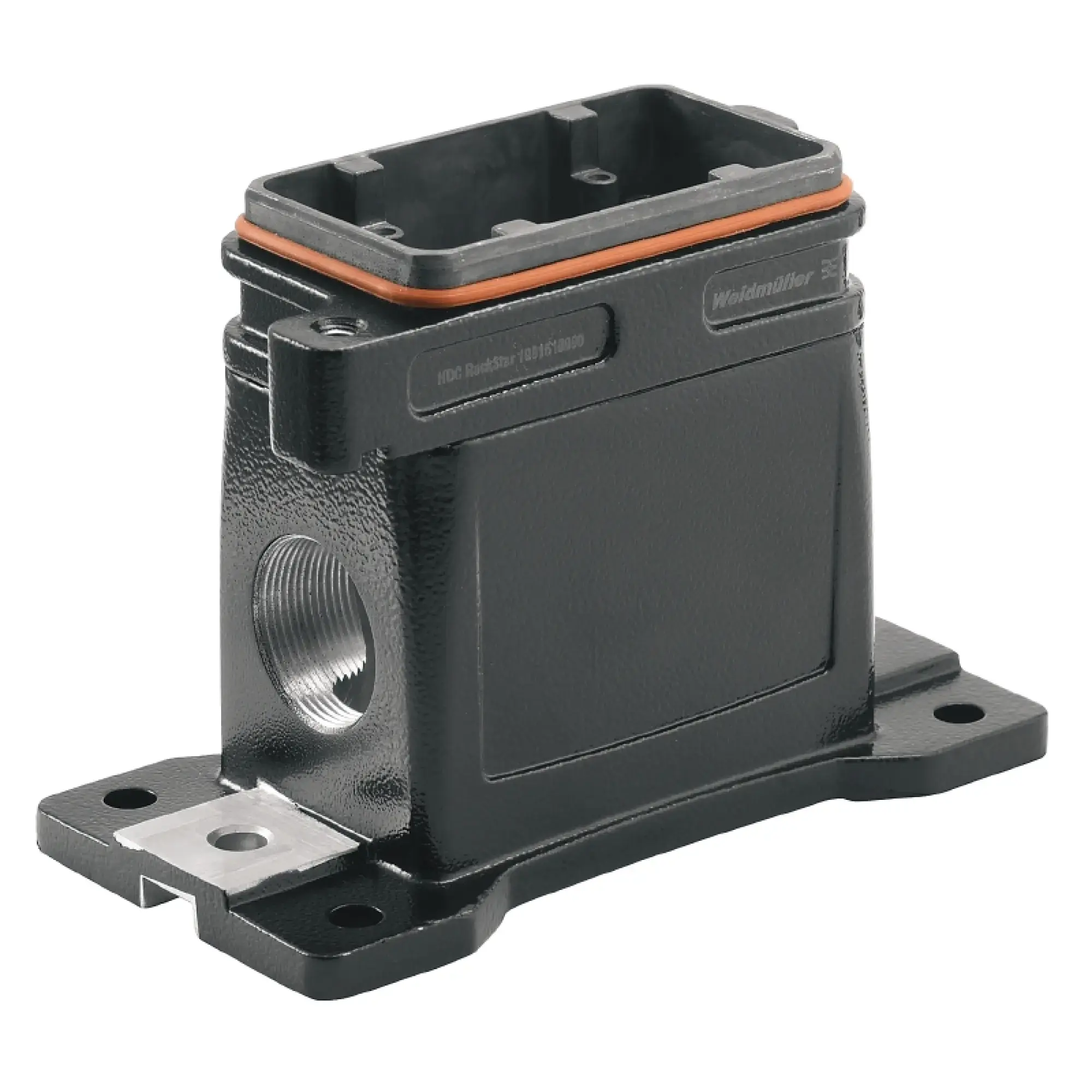 Weidmüller 1081240000 Housing (industry plug-in connectors), Base housing, Clamping yoke connection, Size: 3, IP66 (in plugged condition), IP68 (in plugged condition) (img_001)