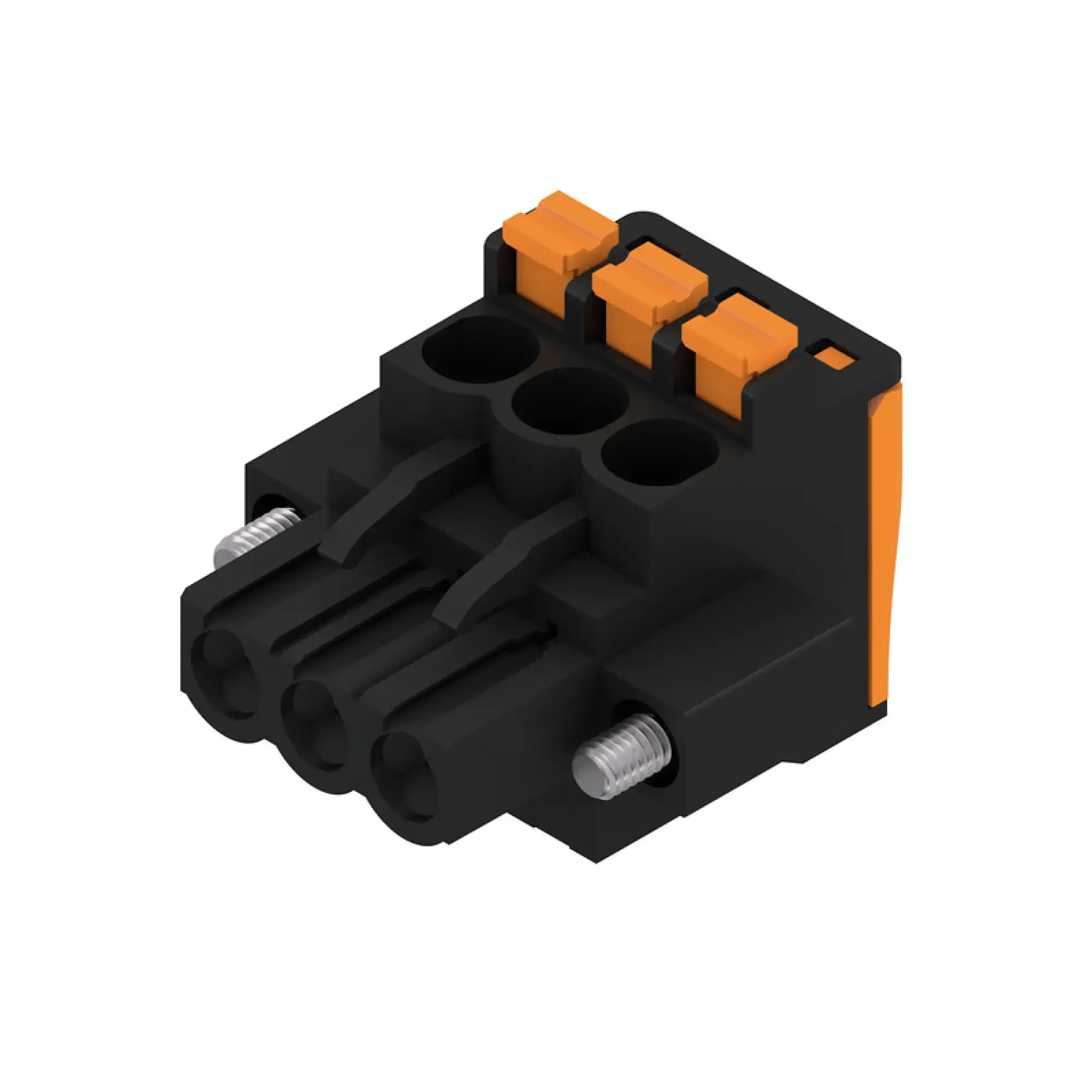 Weidmüller 1000230001 PCB connector (wire connection), 320 V, 24 A, Pitch in mm: 5.08, 3.31 mm², Number of poles: 3, PUSH IN with actuator, Box (img_001)