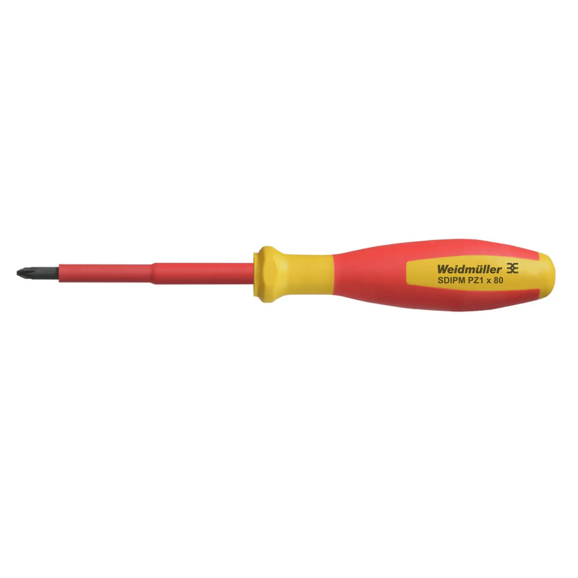 Weidmüller 2749940000 Crosshead screwdriver, Form: Crosshead, round, Size: 1, Blade length: 80 mm (img_001)