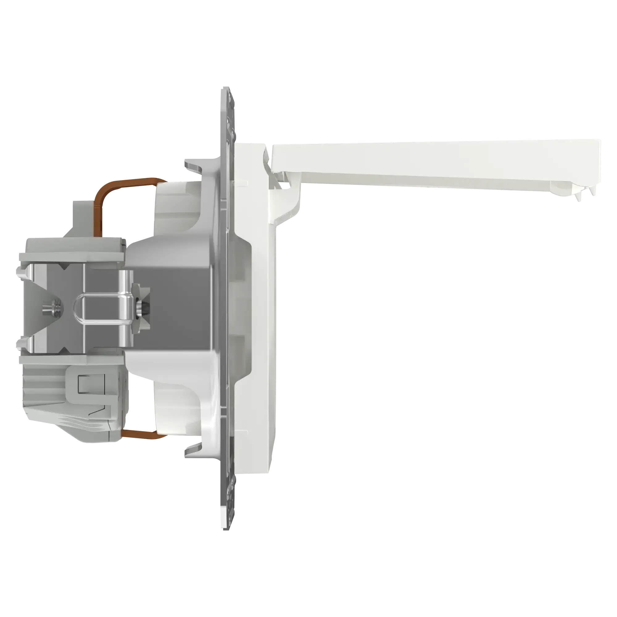 Schneider Electric EPH3170121D Socket Outlet 16A with Hinged Cover flush-mounted, white, Asfora (img_003)