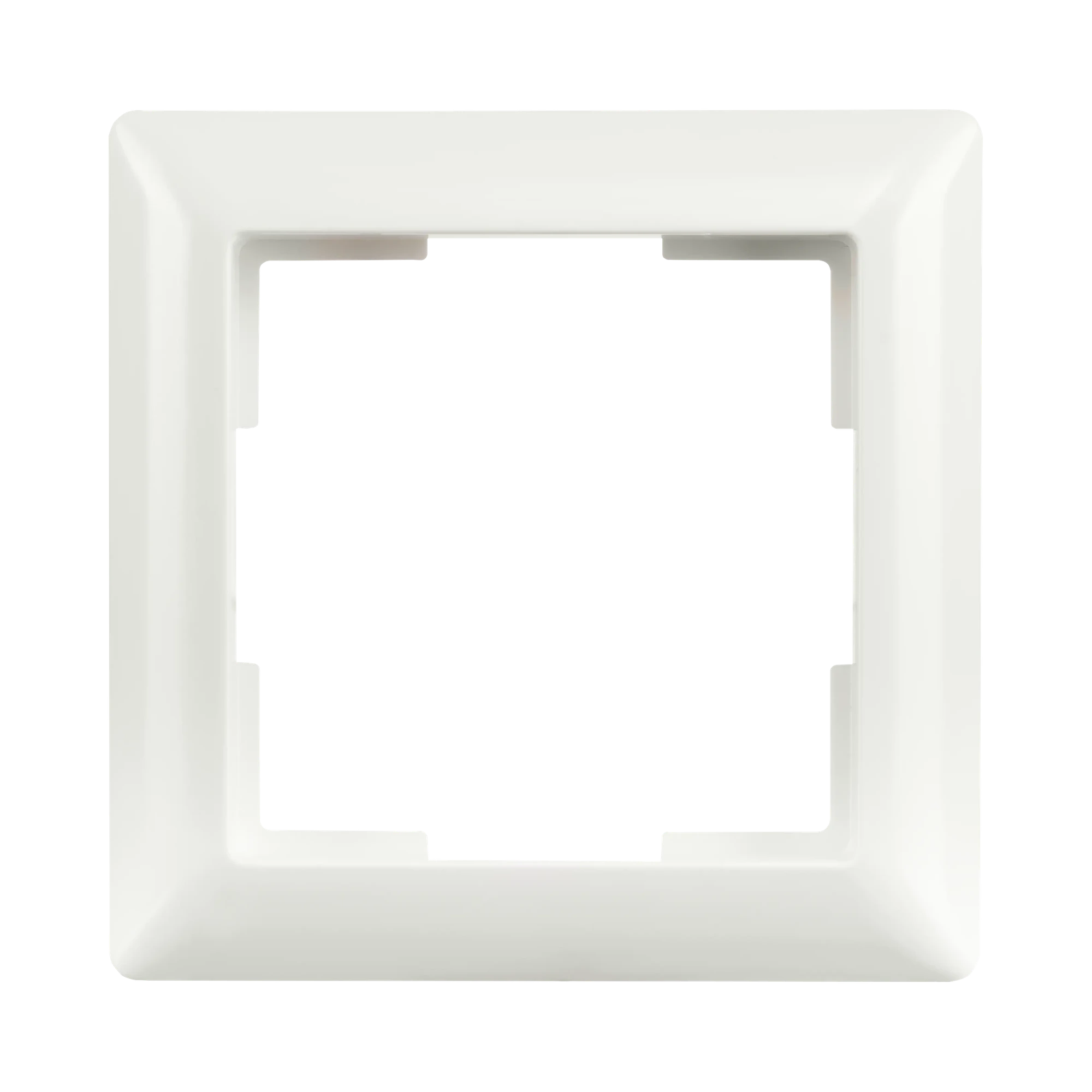 ION INDUSTRIES 80.301.114 1-gang cover frame J1 Alpine White (img_001)