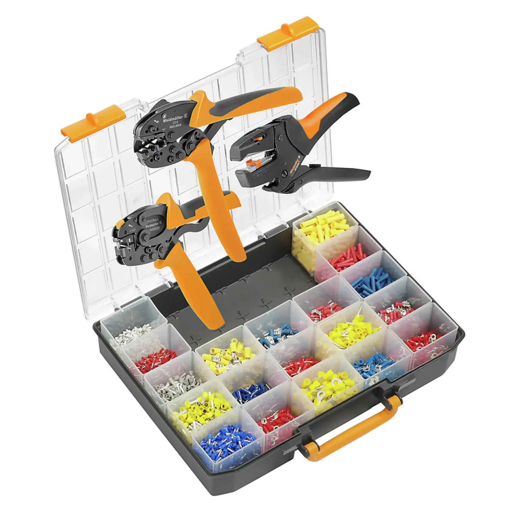 Weidmüller 9202610000 Assortment box (assembled), PZ 6 Roto/CTI 6, STRIPAX, Colour code: DIN, Number of AEH: 2000 (img_001)