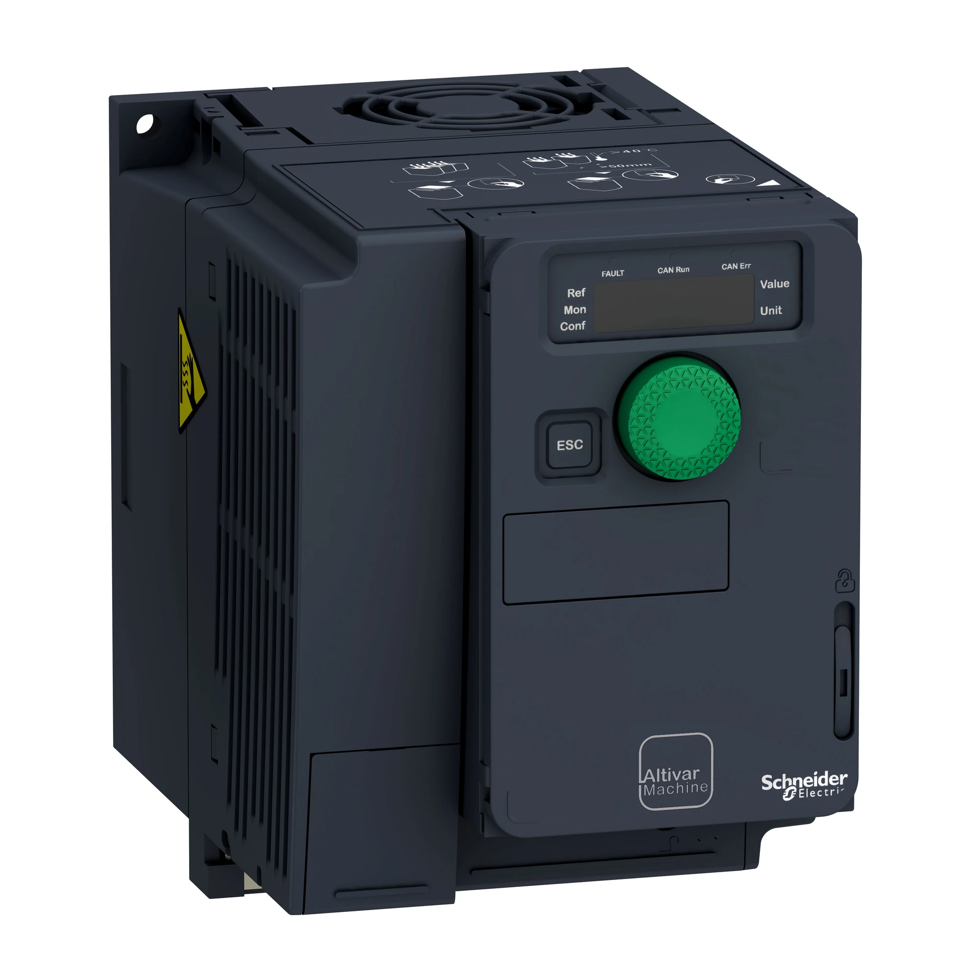 Schneider Electric ATV320U04N4C Variable Frequency Drive ATV320, 0.37kW, 380-500V, 3-phase, Compact (img_001)
