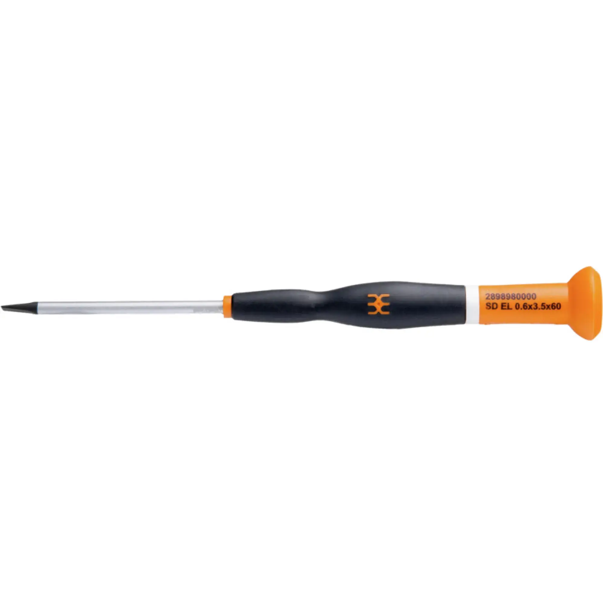 Weidmüller 2898980000 Slotted screwdriver, Blade thickness (A): 6 mm, Blade width (B): 35 mm, Blade length: 60 mm, Form: Slotted (img_001)