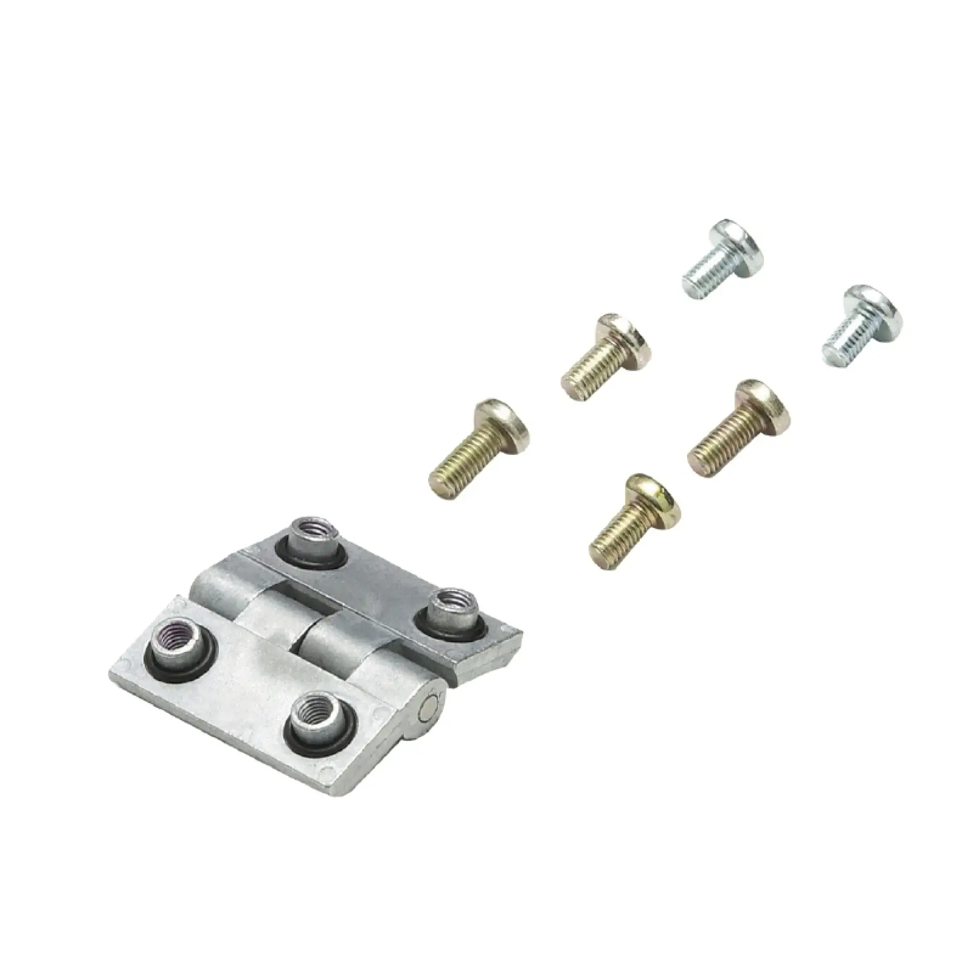 Weidmüller 1580360000 Hinge (Housing), Klippon POK (polyester empty enclosure), Hinge, Aluminium AlSi12, silver (img_001)
