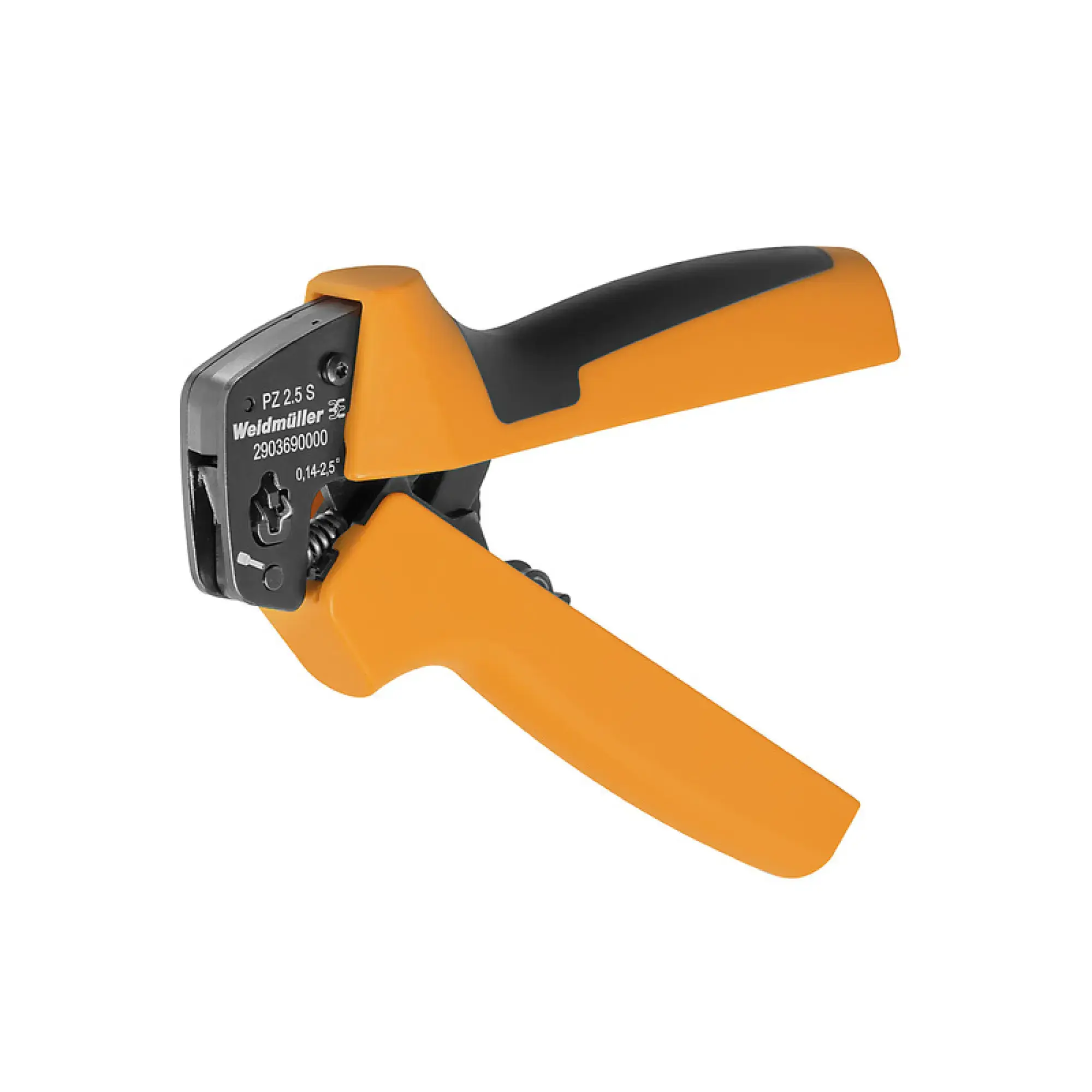 Weidmüller 2903690000 Crimping tool, Wire-end ferrules with/without plastic collars, 0.14 mm², 2.5 mm², Trapezoidal crimp (img_001)