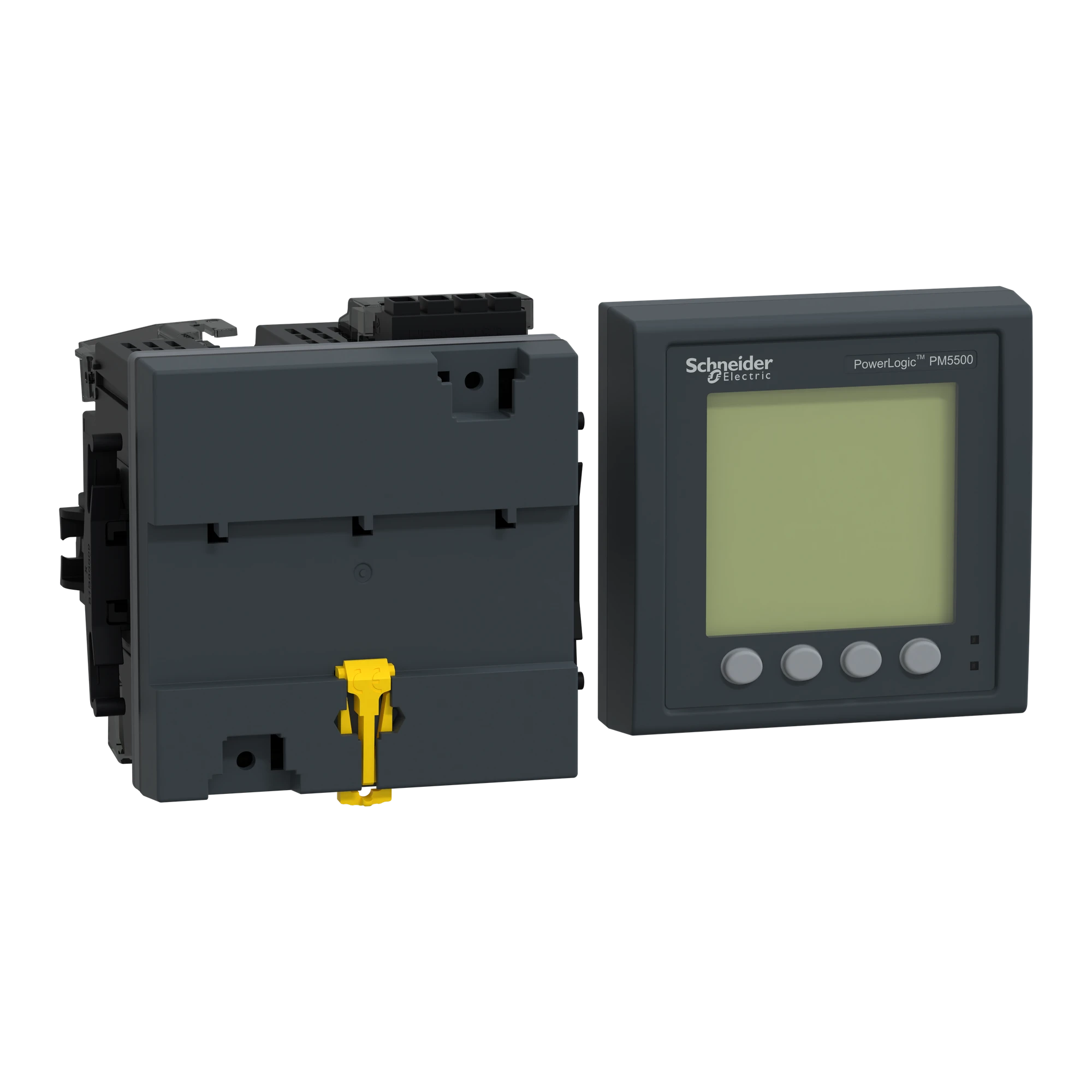 Schneider Electric METSEPM5563RD Universal measuring device PM5563, DIN rail, remote display, Modbus RTU, Ethernet, 4 config. dig. inputs, 2 transistor outputs, up to 63. H (img_001)