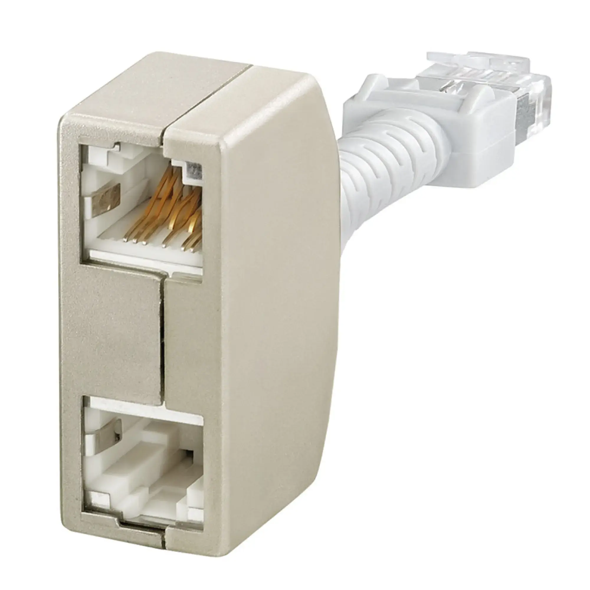 Weidmüller 8808400000 RJ45 plug adapter, IP20, Connection 1: RJ45, Connection 2: RJ45, Shielding: Yes (img_001)