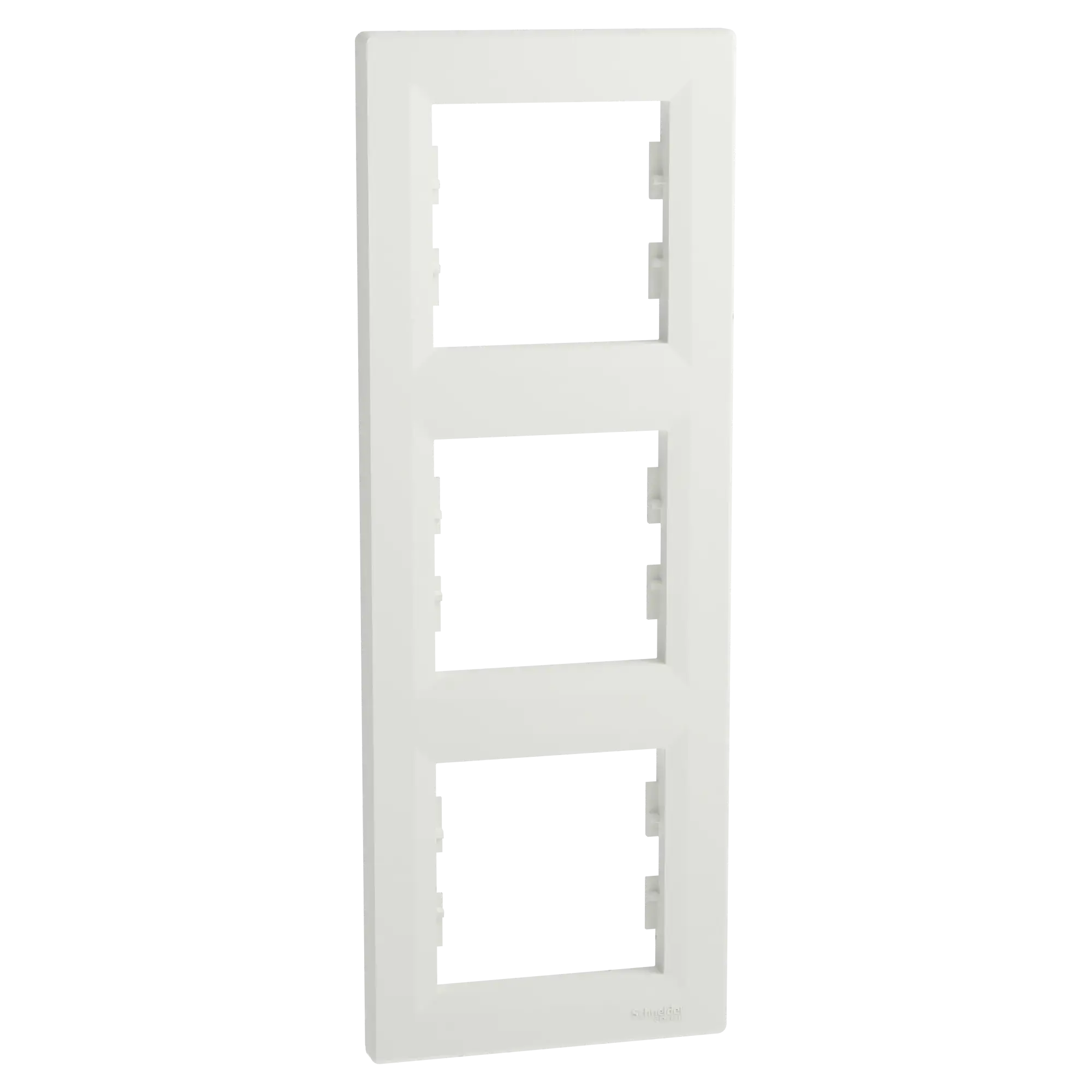 Schneider Electric EPH5810321D 3-Gang Frame Vertical, white, Asfora (img_002)