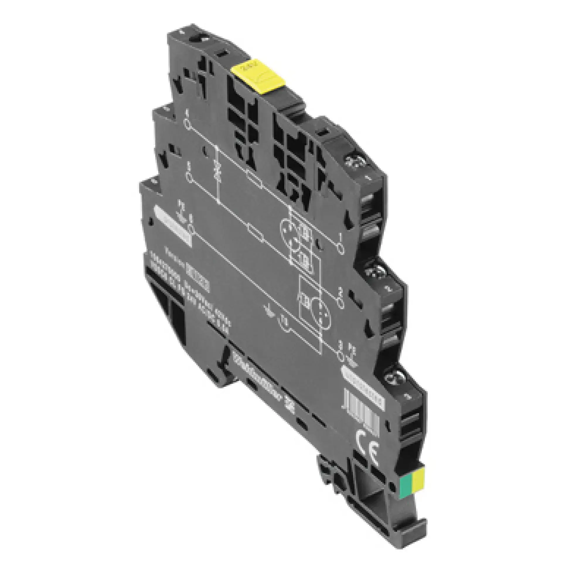 Weidmüller 1064270000 Surge voltage arrester (data networks/MCR-technology), Surge protection for measurement and control, analogue, Number of signals: 1, AC/DC, 24 V, 34 V (img_001)