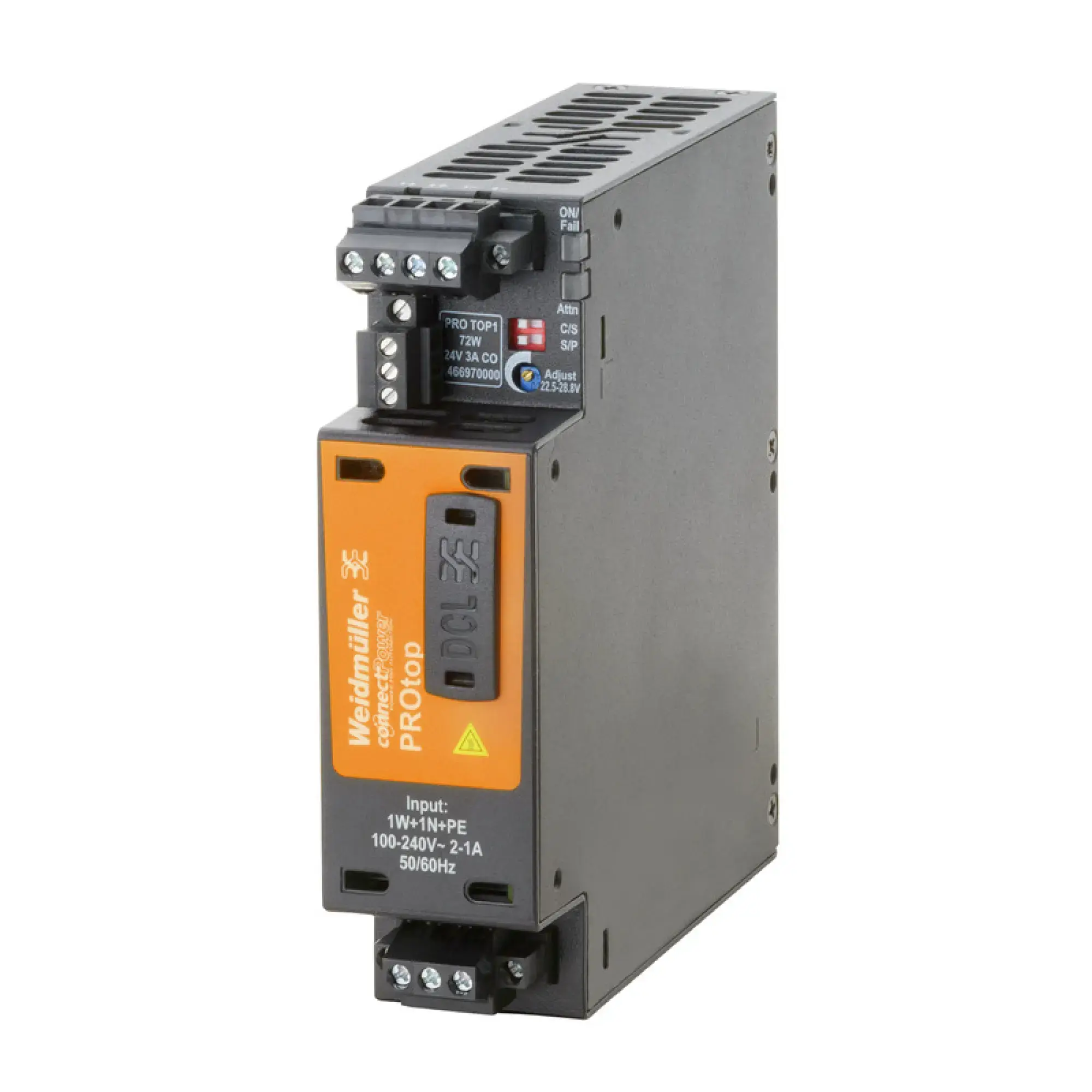 Weidmüller 2466970000 Power supply, 72 W, 3 A @ 60 °C (img_001)