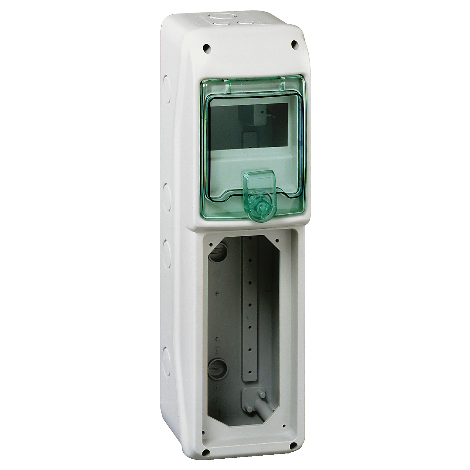 Schneider Electric Kaedra Empty Enclosure, 1 Mounting Points for Socket 103x225mm, 5 TE
